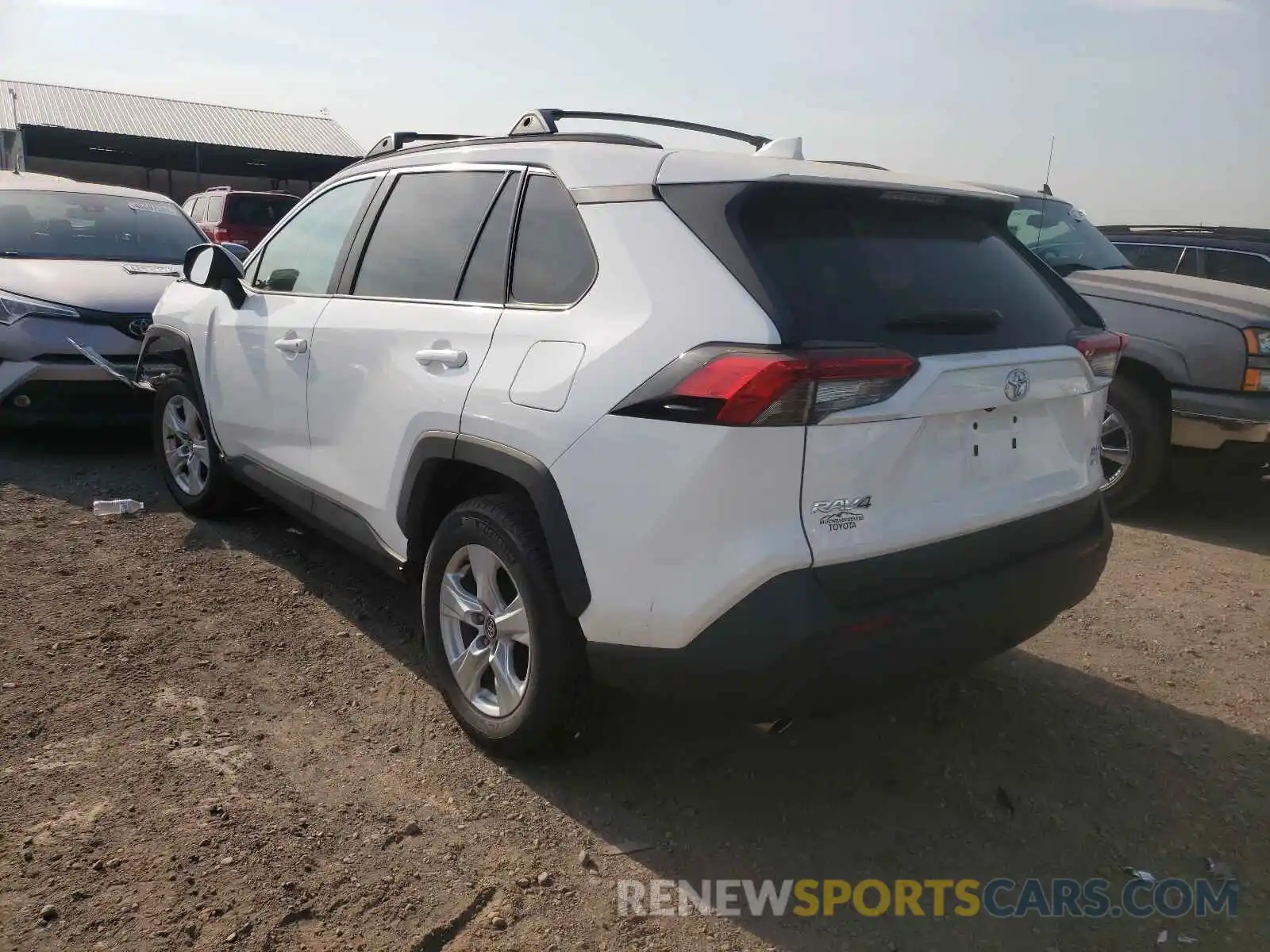 3 Photograph of a damaged car 2T3P1RFV6MC143380 TOYOTA RAV4 2021