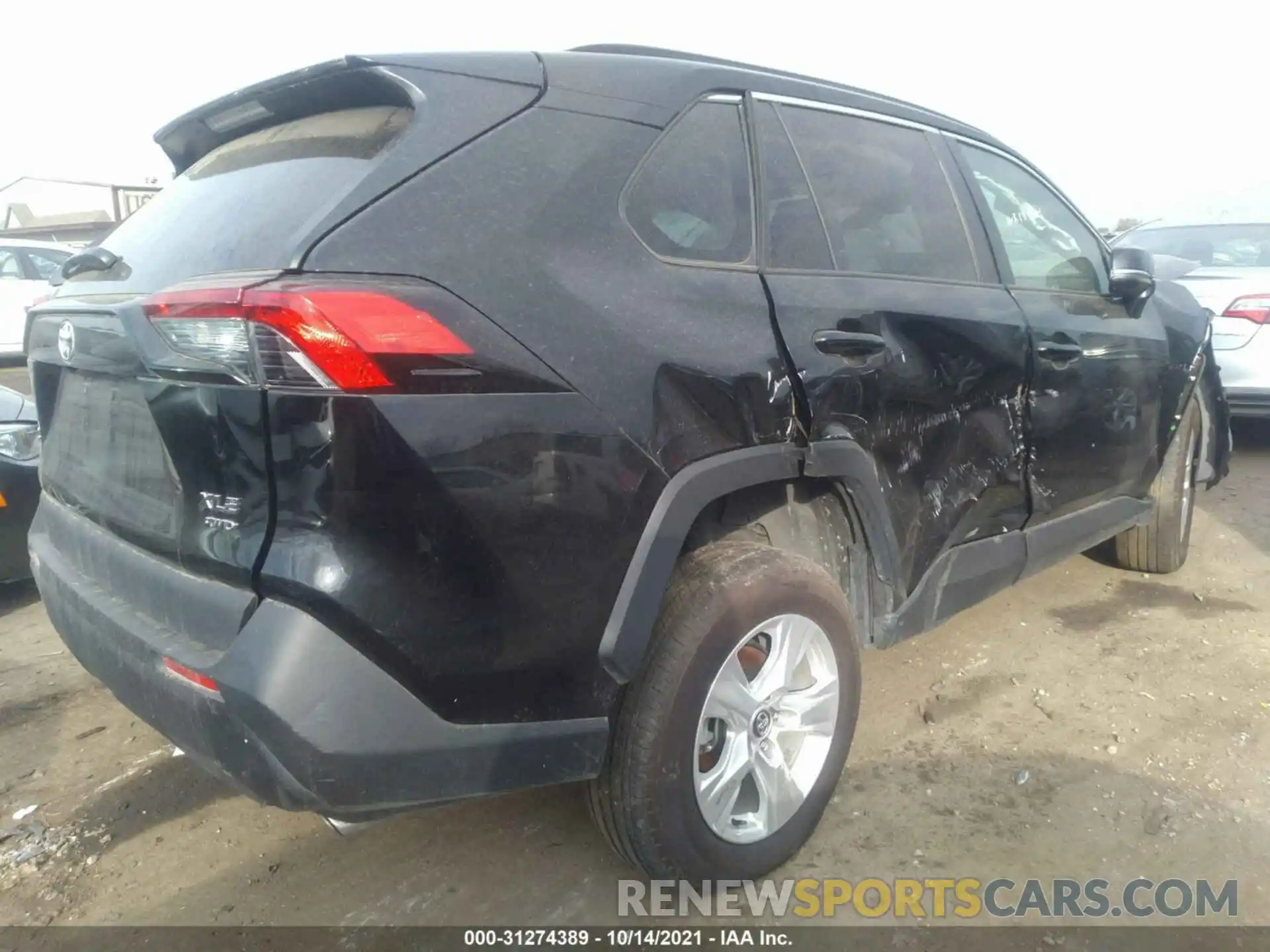 4 Фотография поврежденного автомобиля 2T3P1RFV6MC143766 TOYOTA RAV4 2021