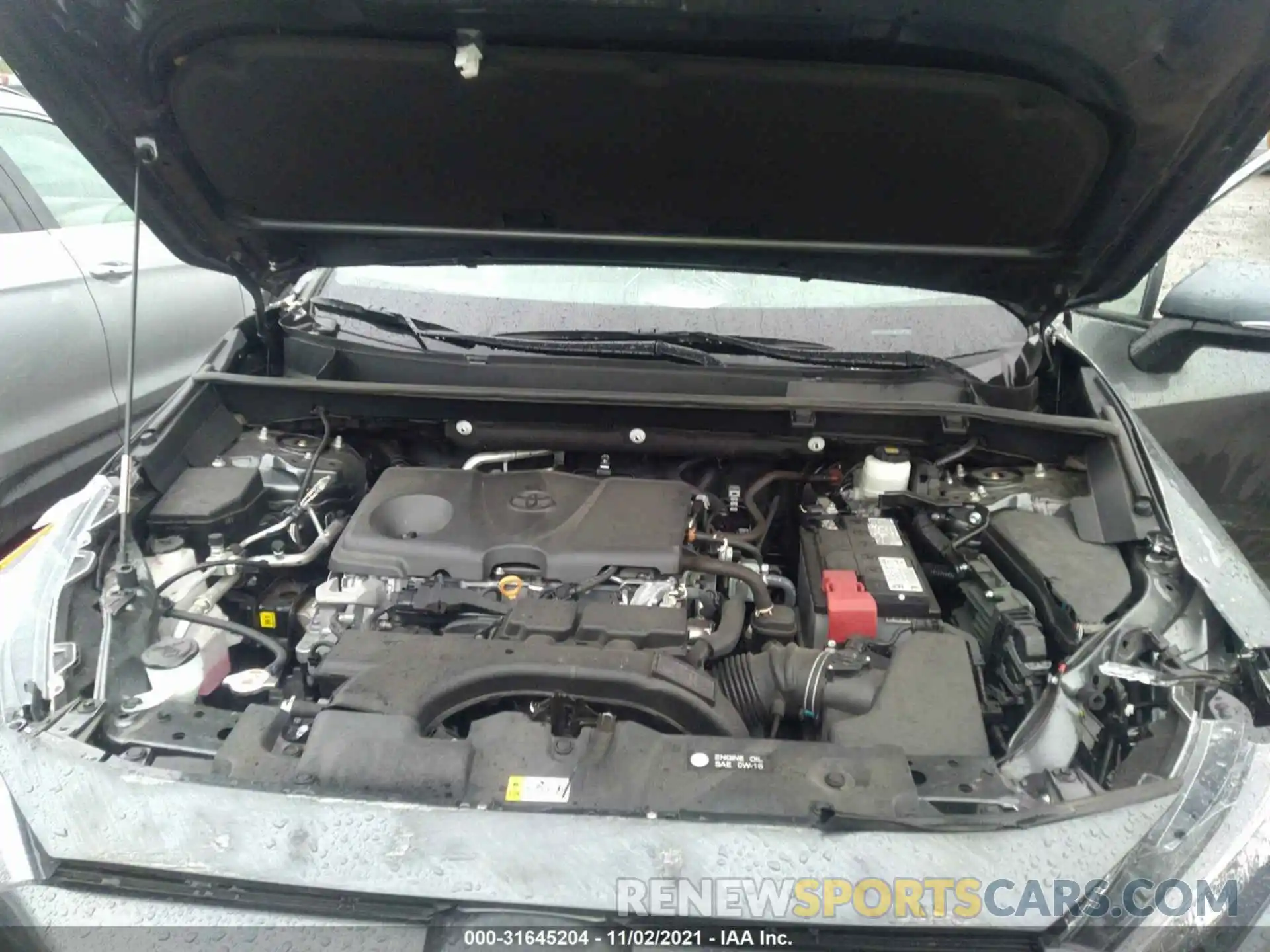 10 Фотография поврежденного автомобиля 2T3P1RFV6MC153584 TOYOTA RAV4 2021