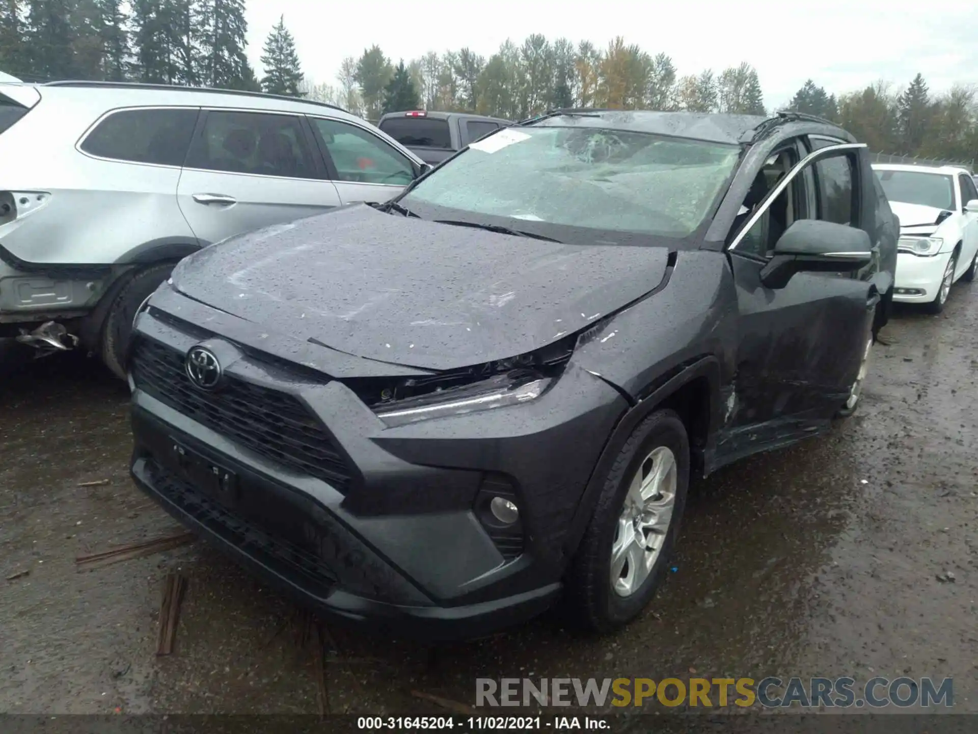 2 Фотография поврежденного автомобиля 2T3P1RFV6MC153584 TOYOTA RAV4 2021