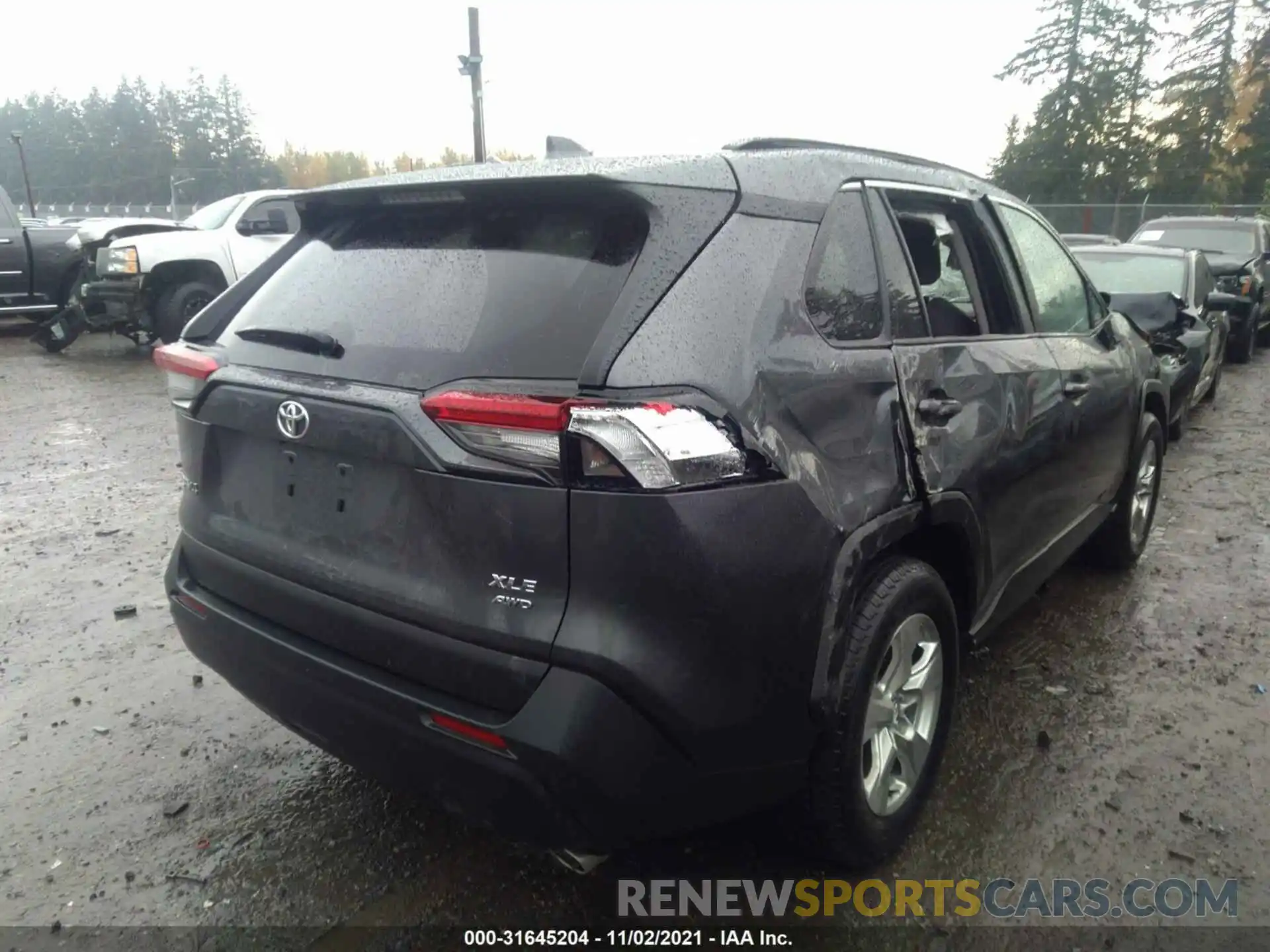 4 Фотография поврежденного автомобиля 2T3P1RFV6MC153584 TOYOTA RAV4 2021