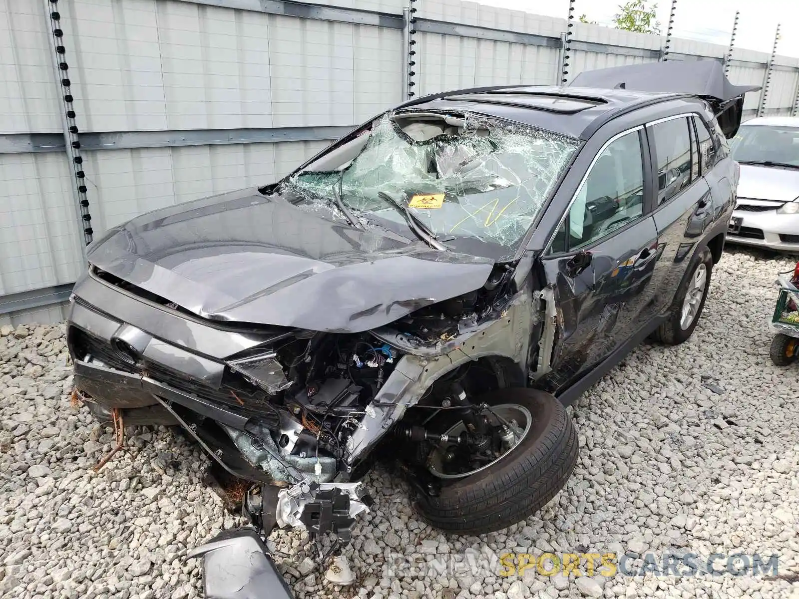 2 Photograph of a damaged car 2T3P1RFV6MC159272 TOYOTA RAV4 2021