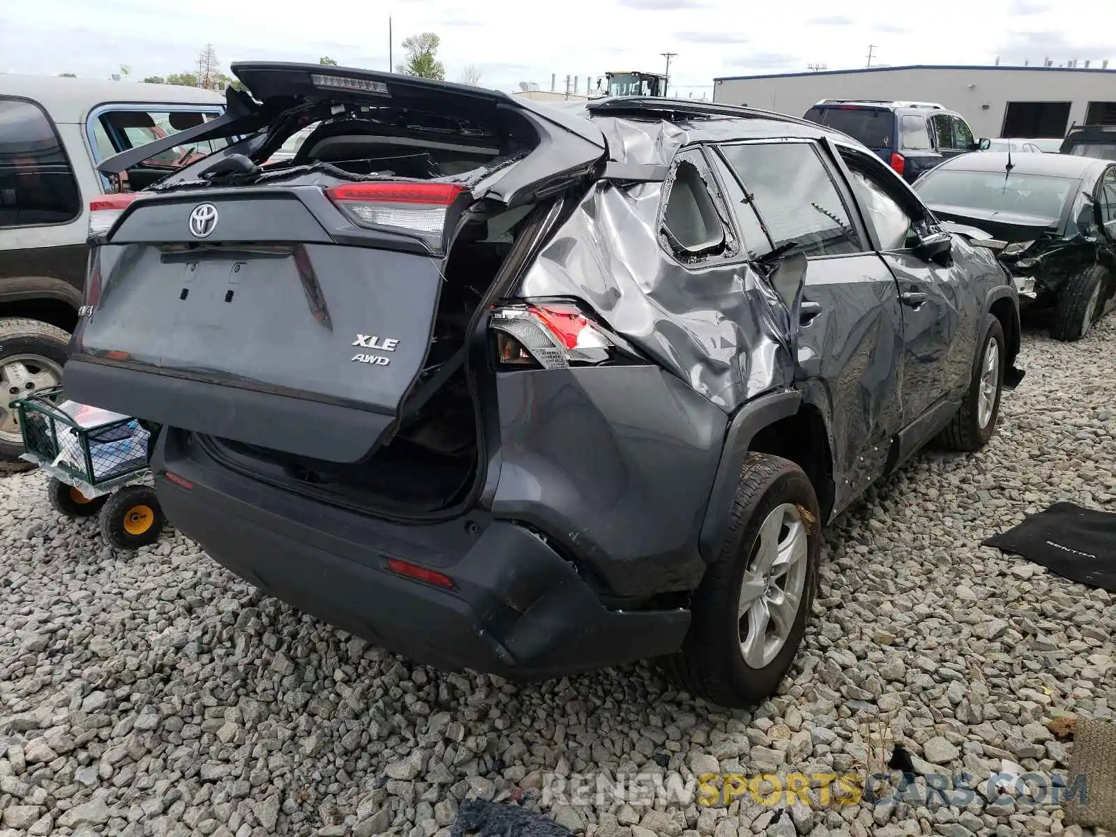 4 Photograph of a damaged car 2T3P1RFV6MC159272 TOYOTA RAV4 2021