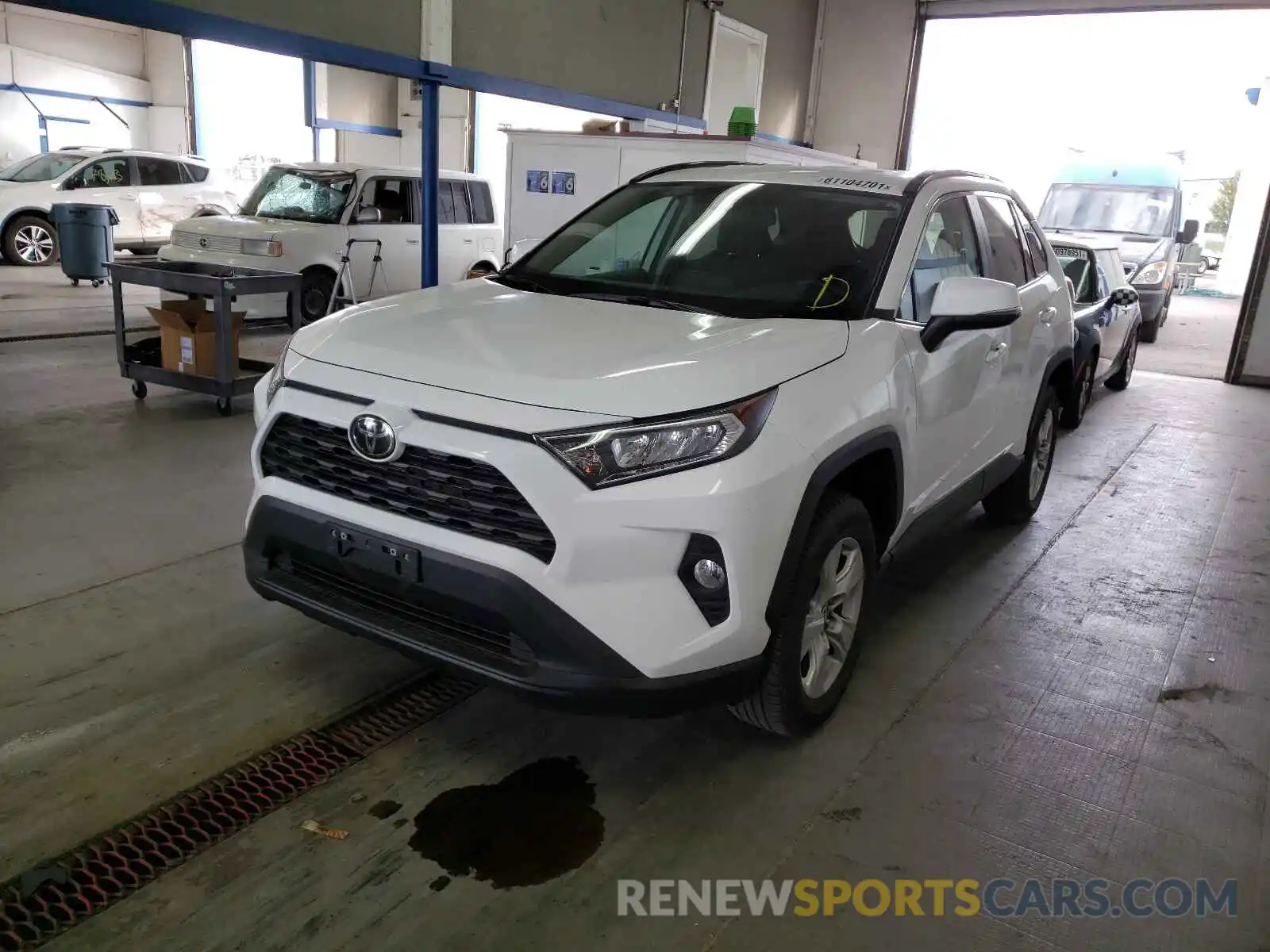 2 Фотография поврежденного автомобиля 2T3P1RFV6MC164858 TOYOTA RAV4 2021