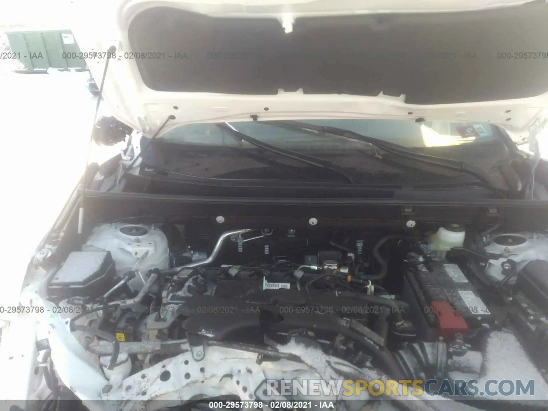 10 Фотография поврежденного автомобиля 2T3P1RFV6MC167873 TOYOTA RAV4 2021