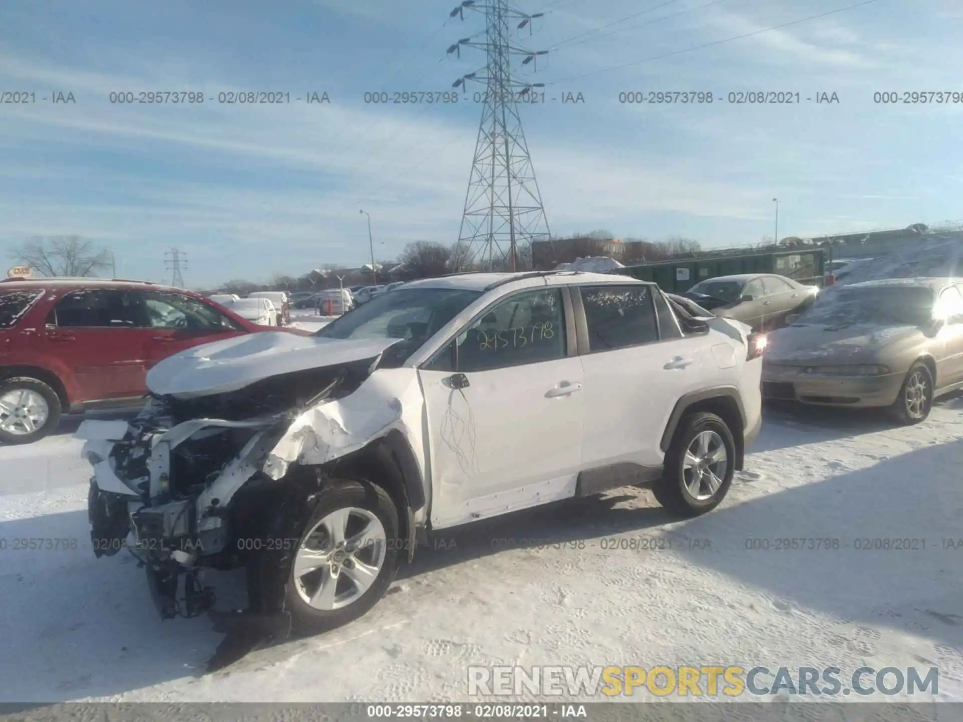 6 Фотография поврежденного автомобиля 2T3P1RFV6MC167873 TOYOTA RAV4 2021