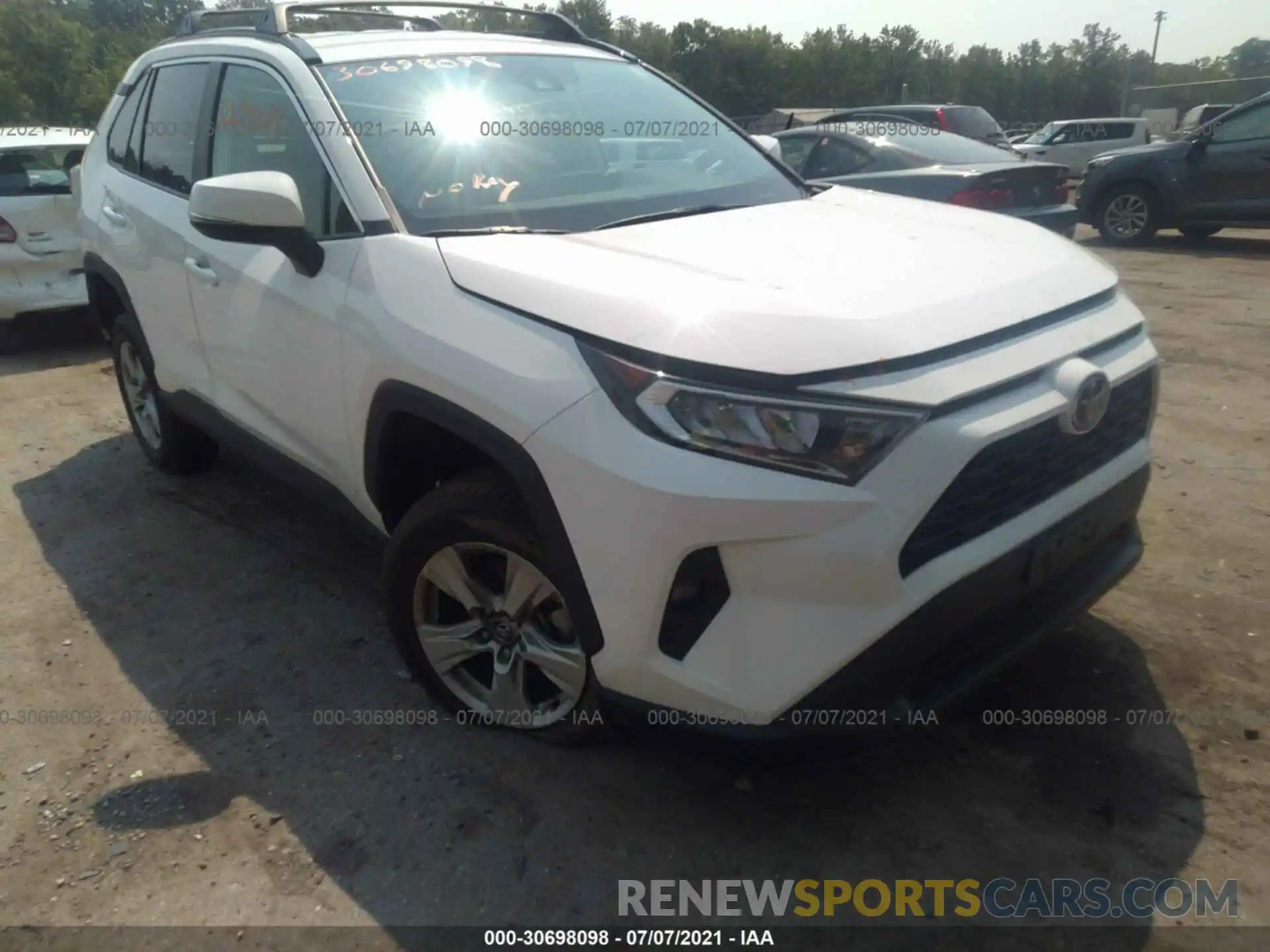 6 Фотография поврежденного автомобиля 2T3P1RFV6MC167985 TOYOTA RAV4 2021