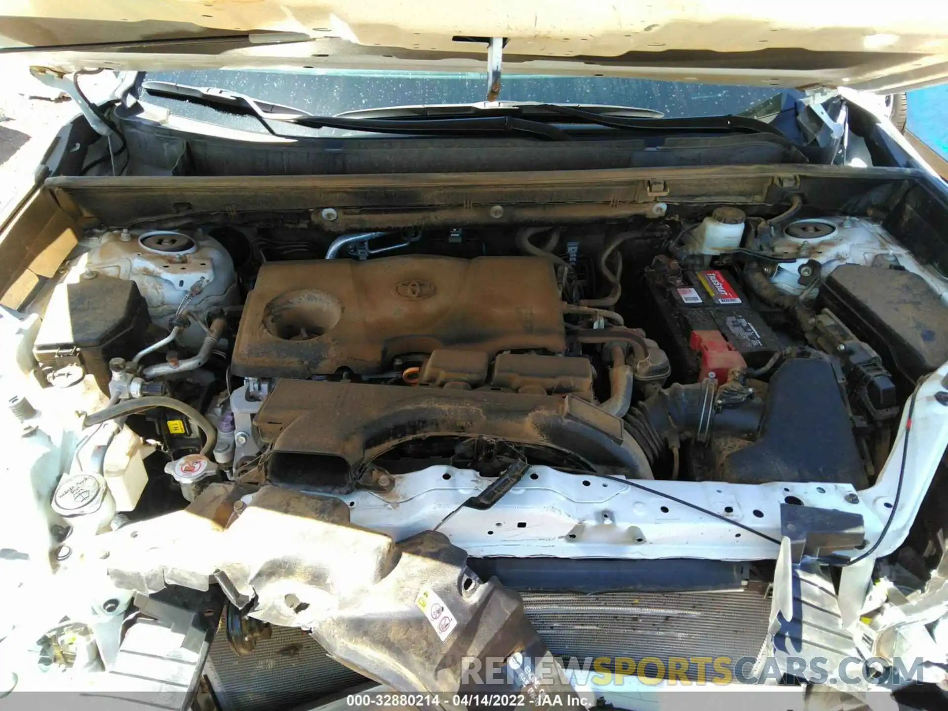 10 Фотография поврежденного автомобиля 2T3P1RFV6MC170174 TOYOTA RAV4 2021