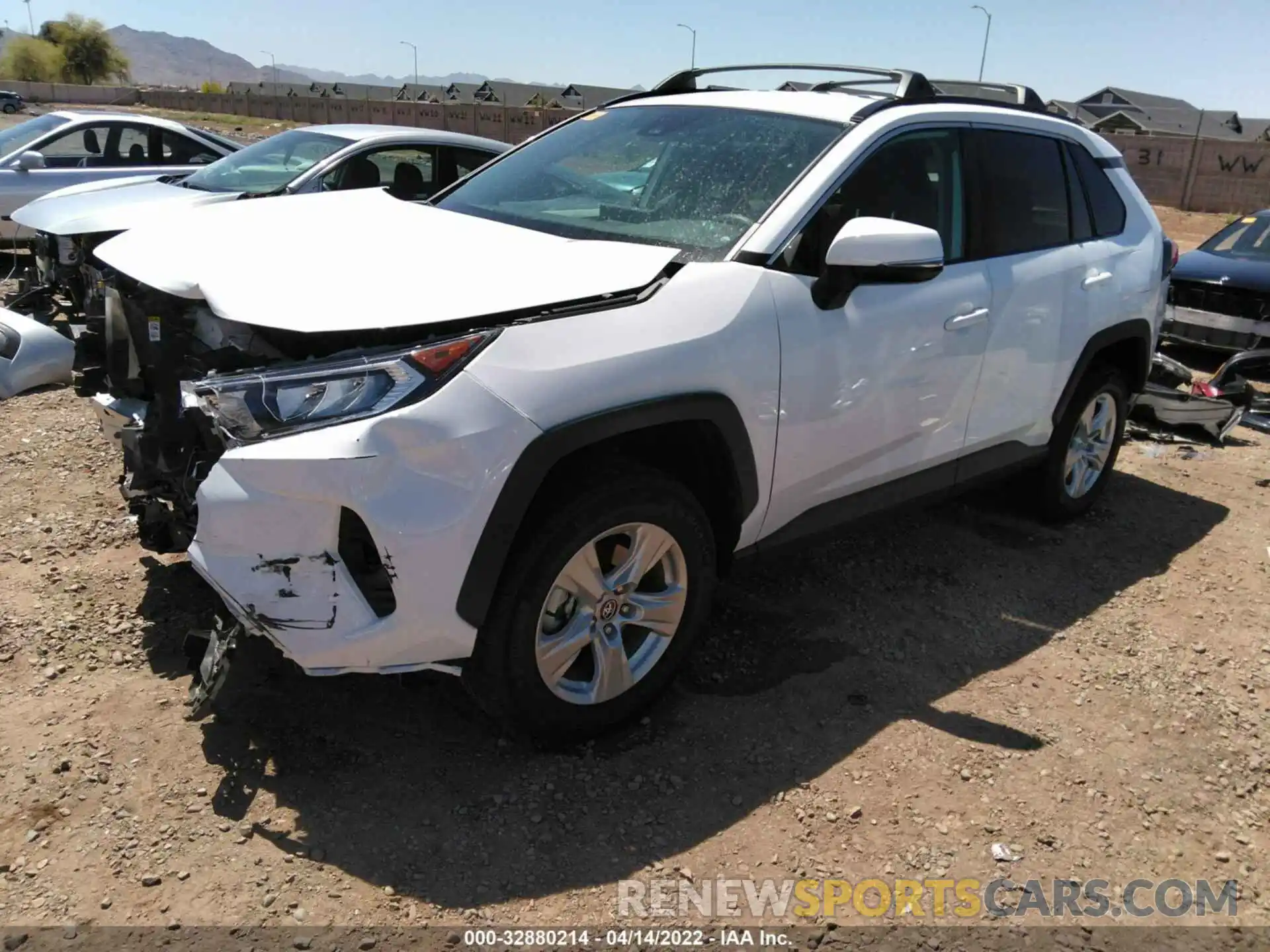 2 Photograph of a damaged car 2T3P1RFV6MC170174 TOYOTA RAV4 2021