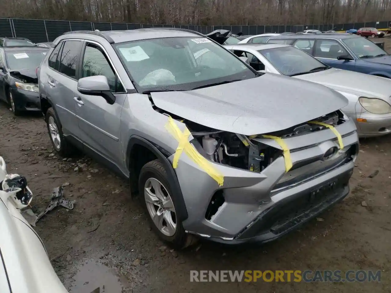 1 Photograph of a damaged car 2T3P1RFV6MC177724 TOYOTA RAV4 2021