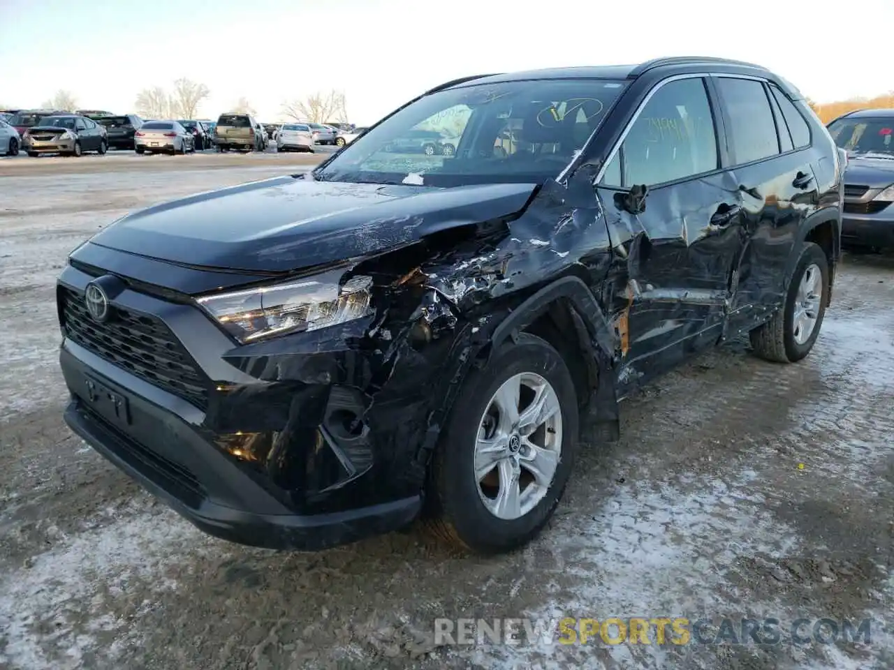 2 Photograph of a damaged car 2T3P1RFV6MC181059 TOYOTA RAV4 2021