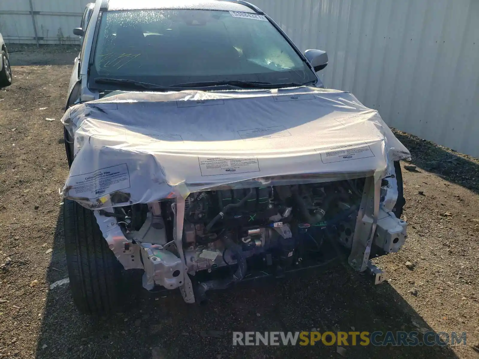 9 Photograph of a damaged car 2T3P1RFV6MC183572 TOYOTA RAV4 2021