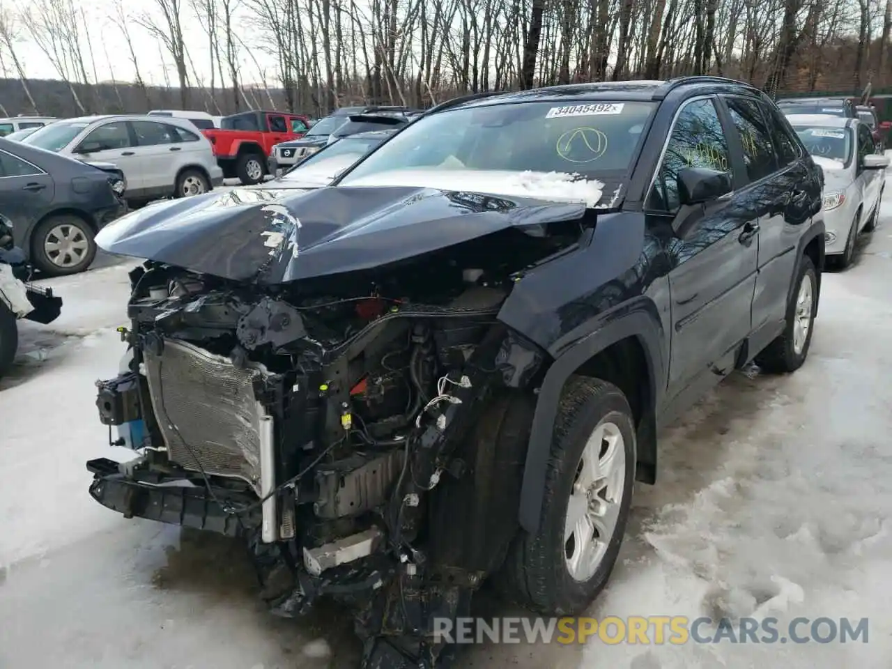 2 Photograph of a damaged car 2T3P1RFV6MC184284 TOYOTA RAV4 2021