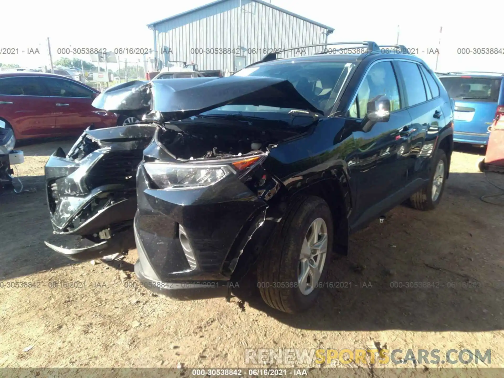 2 Фотография поврежденного автомобиля 2T3P1RFV6MC204078 TOYOTA RAV4 2021