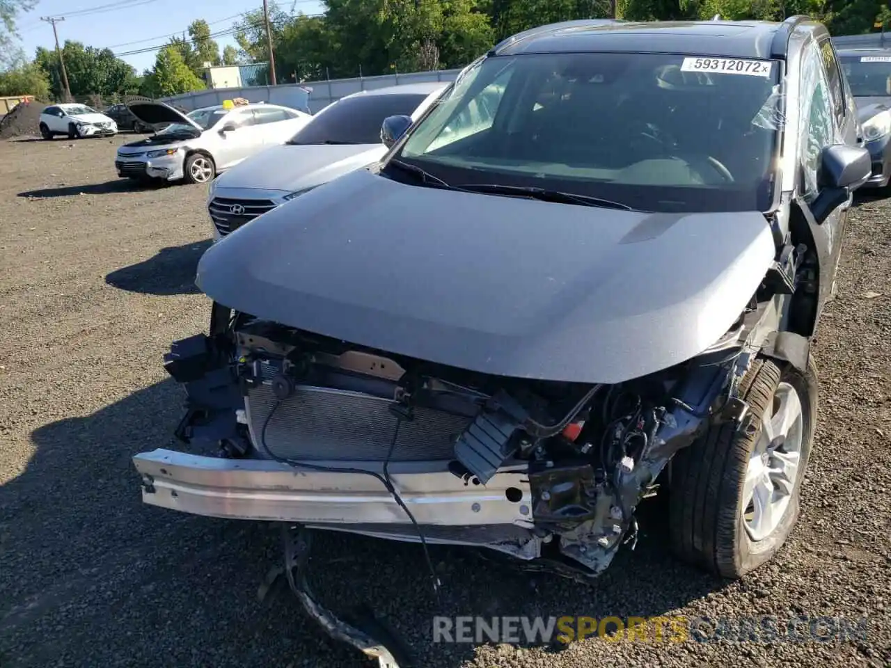 2 Photograph of a damaged car 2T3P1RFV6MC206610 TOYOTA RAV4 2021