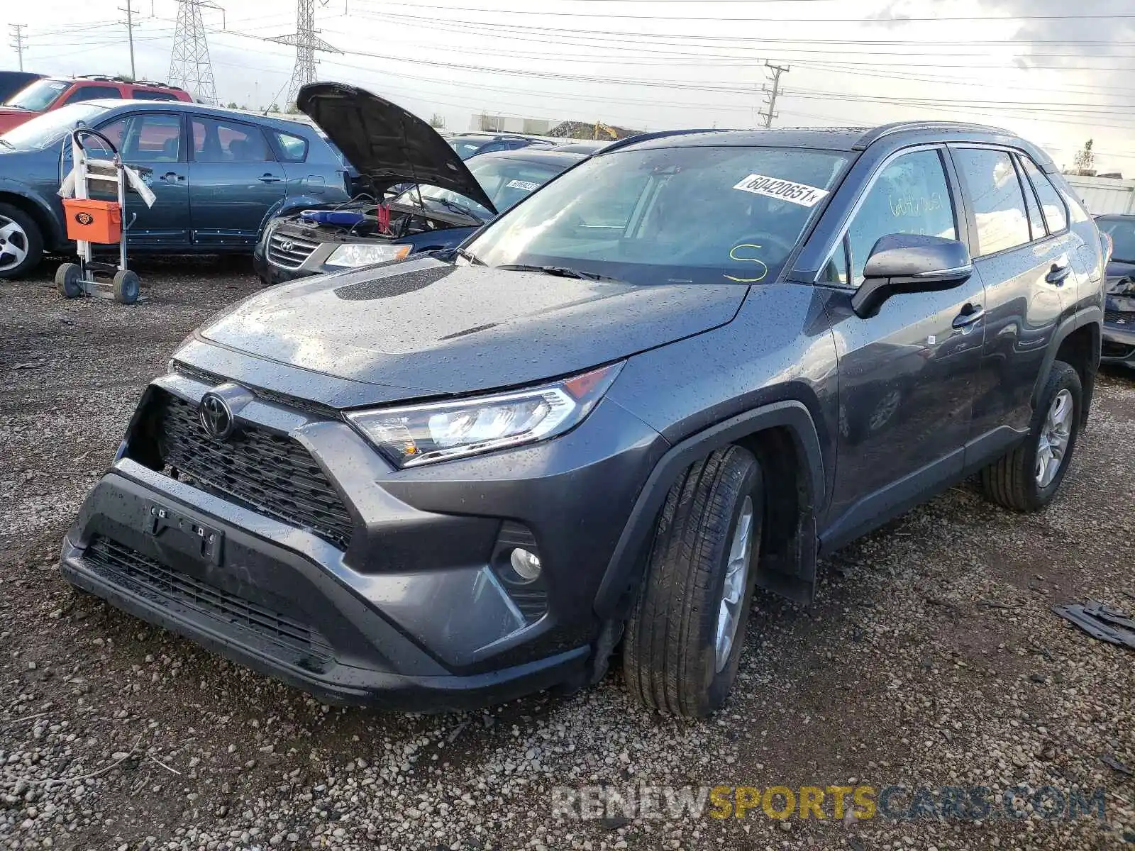 2 Фотография поврежденного автомобиля 2T3P1RFV6MC208597 TOYOTA RAV4 2021