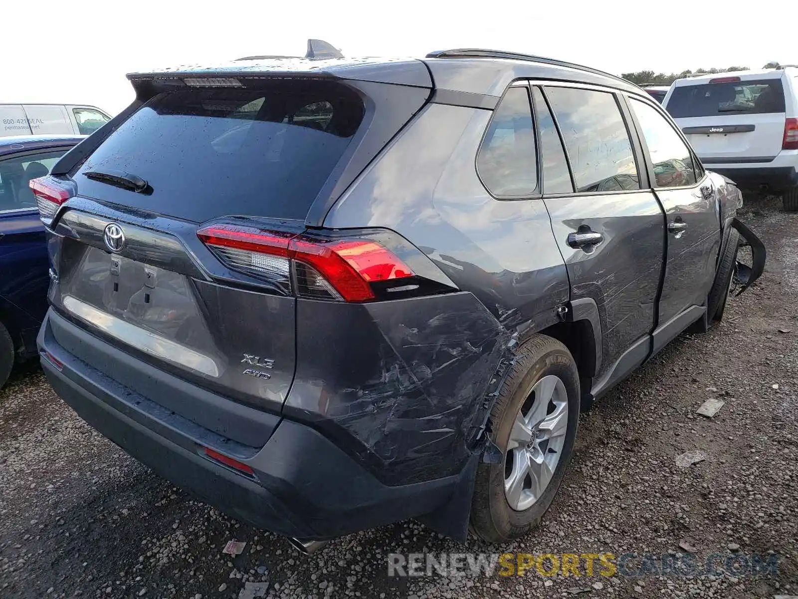 4 Photograph of a damaged car 2T3P1RFV6MC208597 TOYOTA RAV4 2021