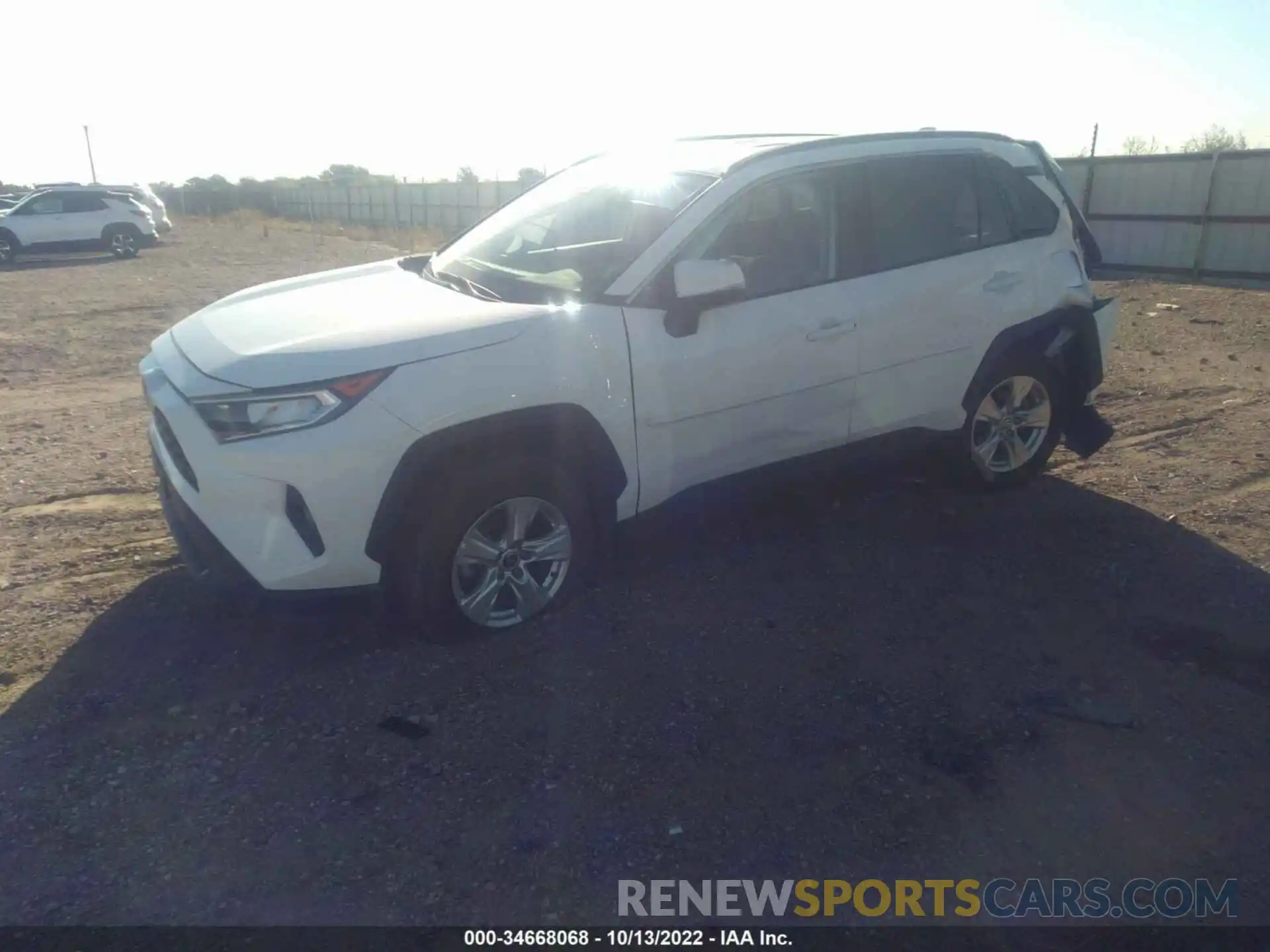 2 Photograph of a damaged car 2T3P1RFV6MC210365 TOYOTA RAV4 2021