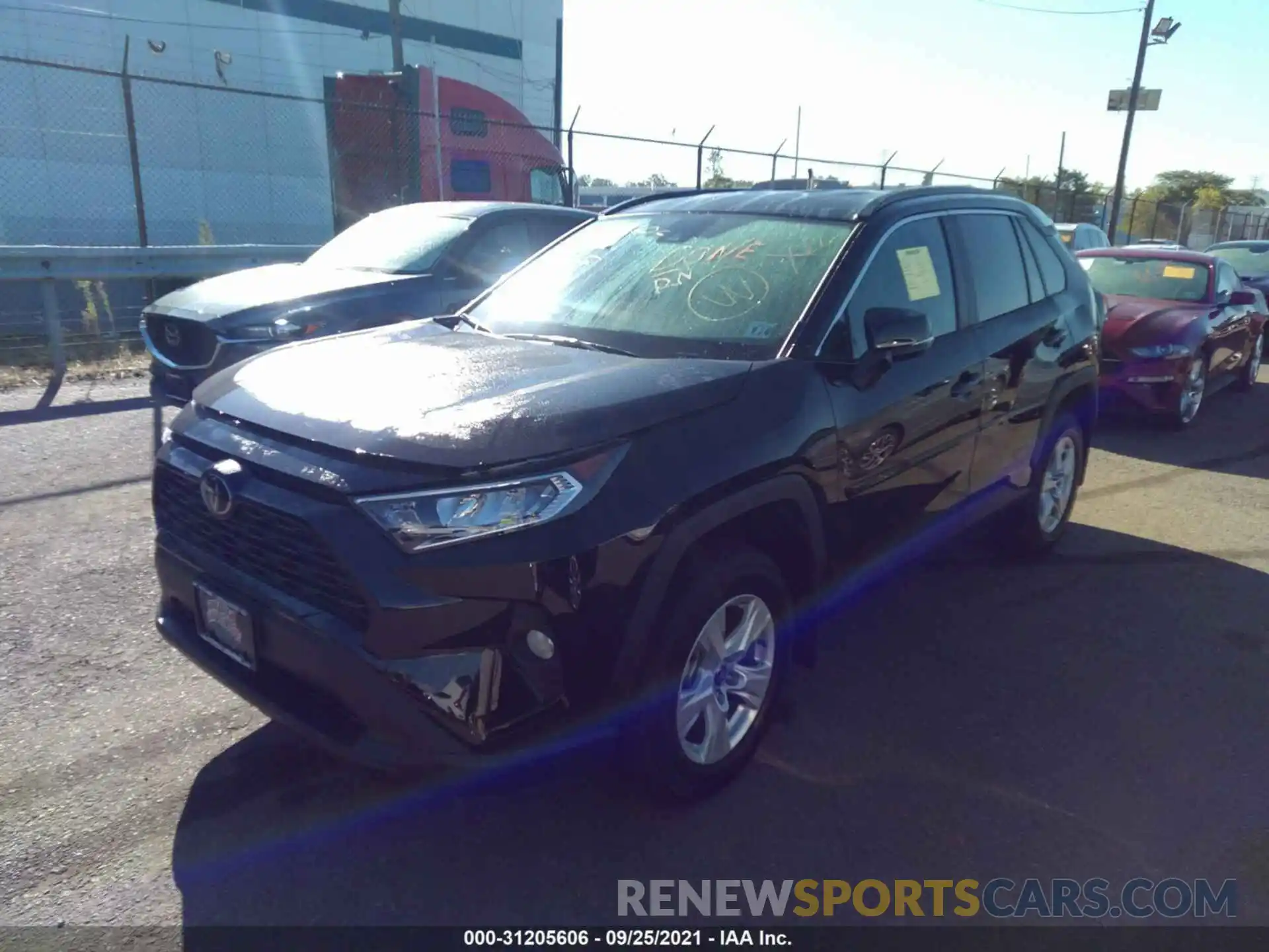 2 Photograph of a damaged car 2T3P1RFV6MC233127 TOYOTA RAV4 2021