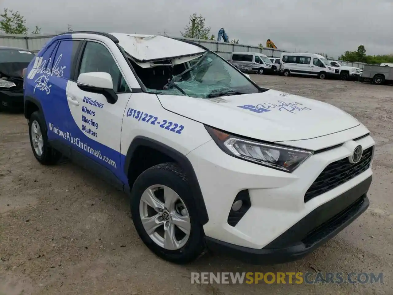 1 Photograph of a damaged car 2T3P1RFV6MC235508 TOYOTA RAV4 2021