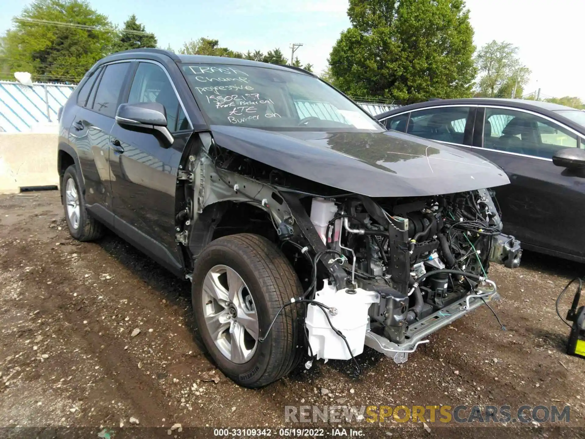 1 Фотография поврежденного автомобиля 2T3P1RFV6MC238196 TOYOTA RAV4 2021