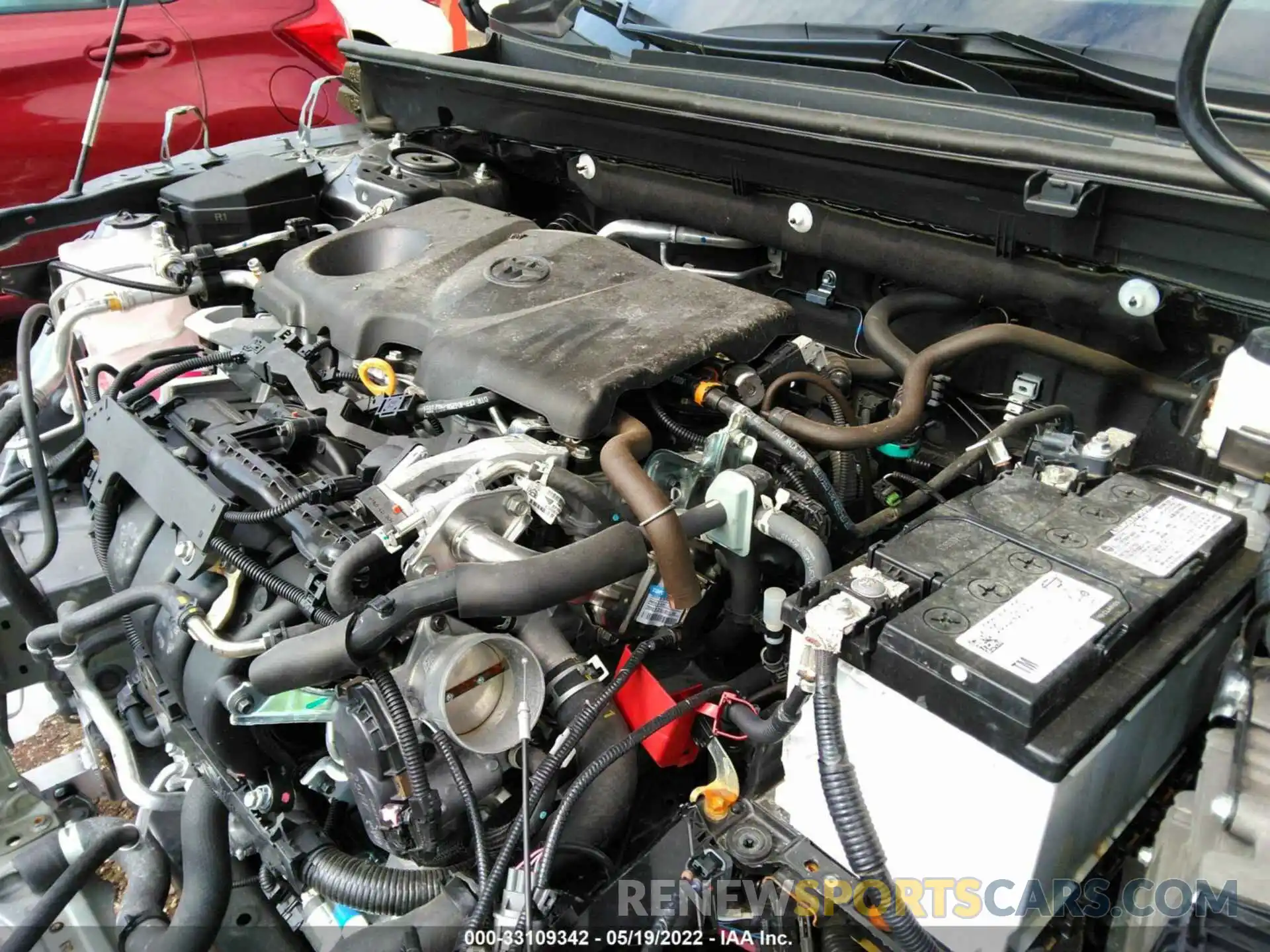 10 Фотография поврежденного автомобиля 2T3P1RFV6MC238196 TOYOTA RAV4 2021