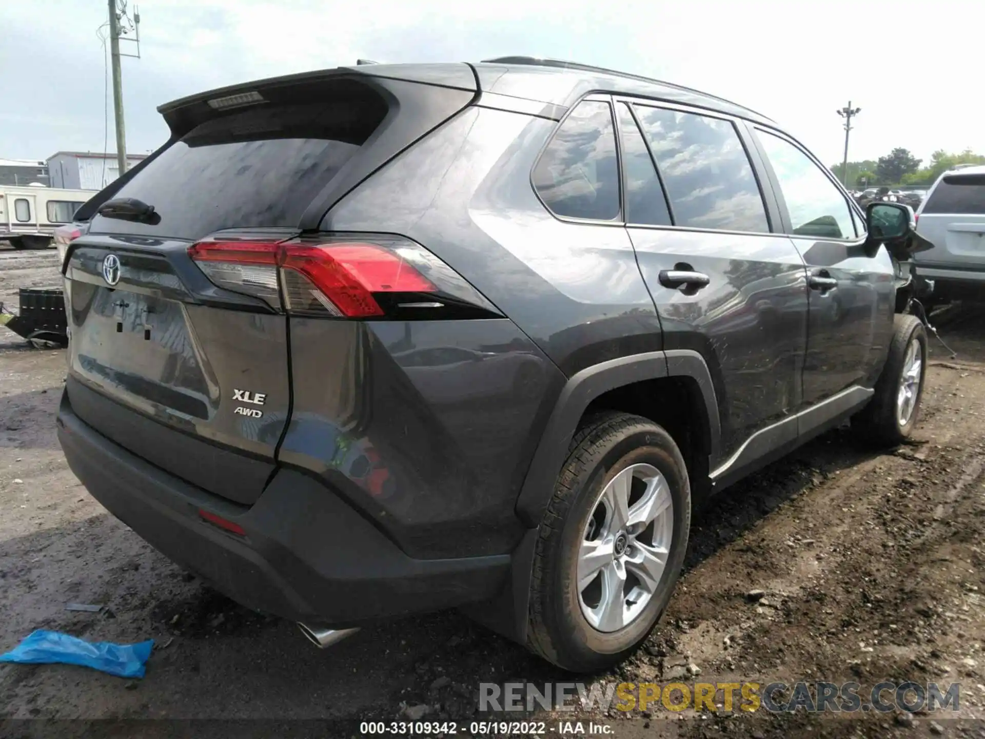 4 Фотография поврежденного автомобиля 2T3P1RFV6MC238196 TOYOTA RAV4 2021