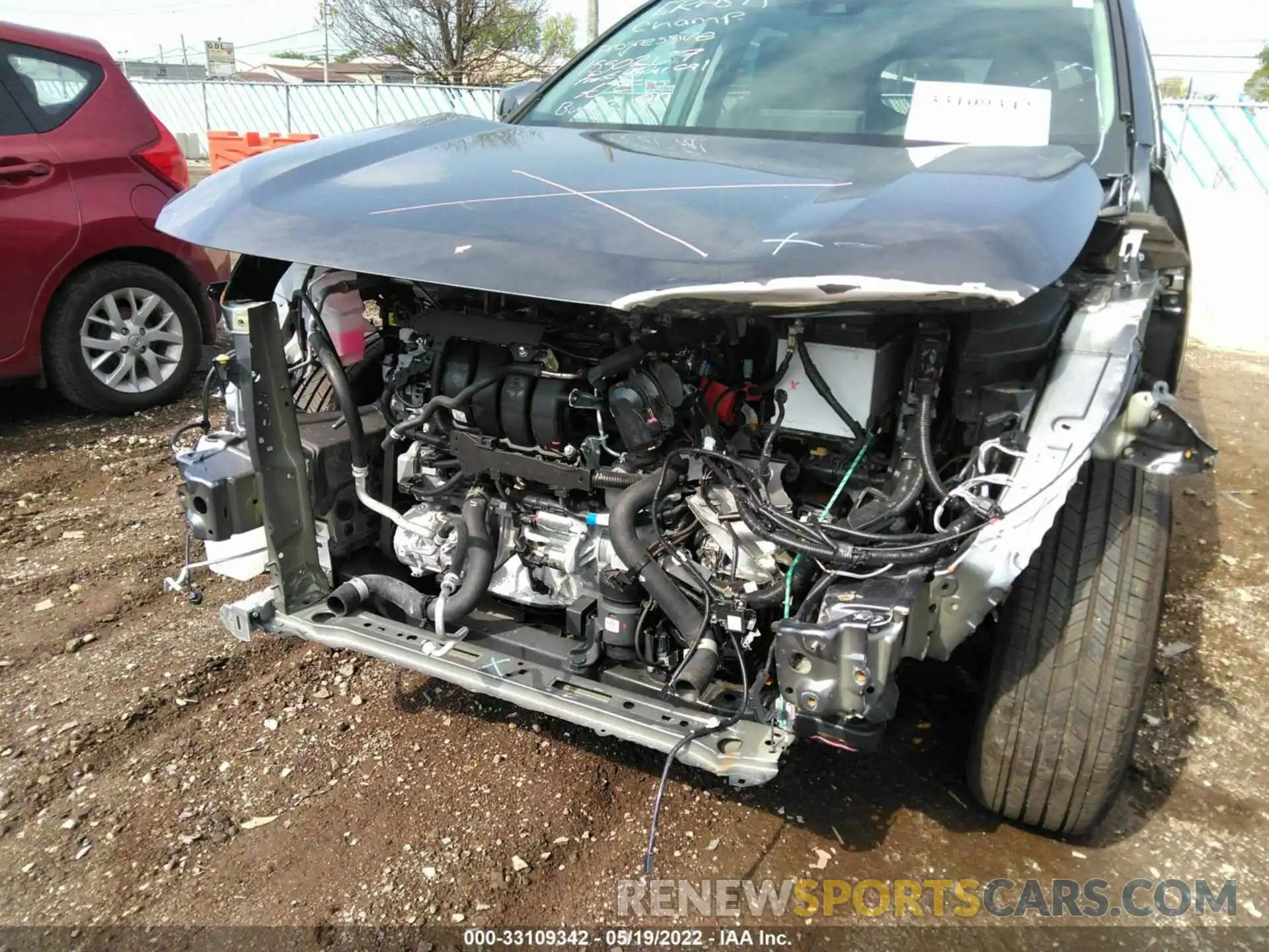 6 Фотография поврежденного автомобиля 2T3P1RFV6MC238196 TOYOTA RAV4 2021