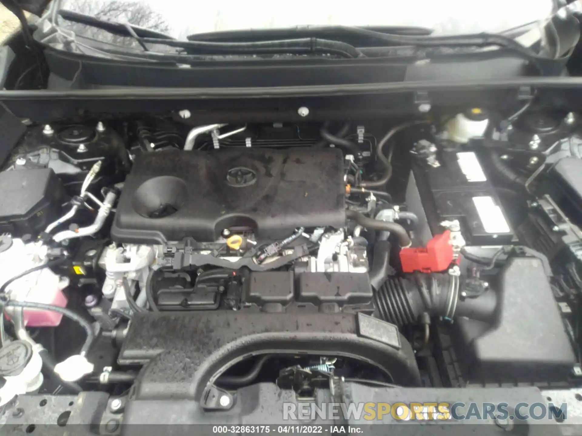 10 Фотография поврежденного автомобиля 2T3P1RFV6MC248212 TOYOTA RAV4 2021