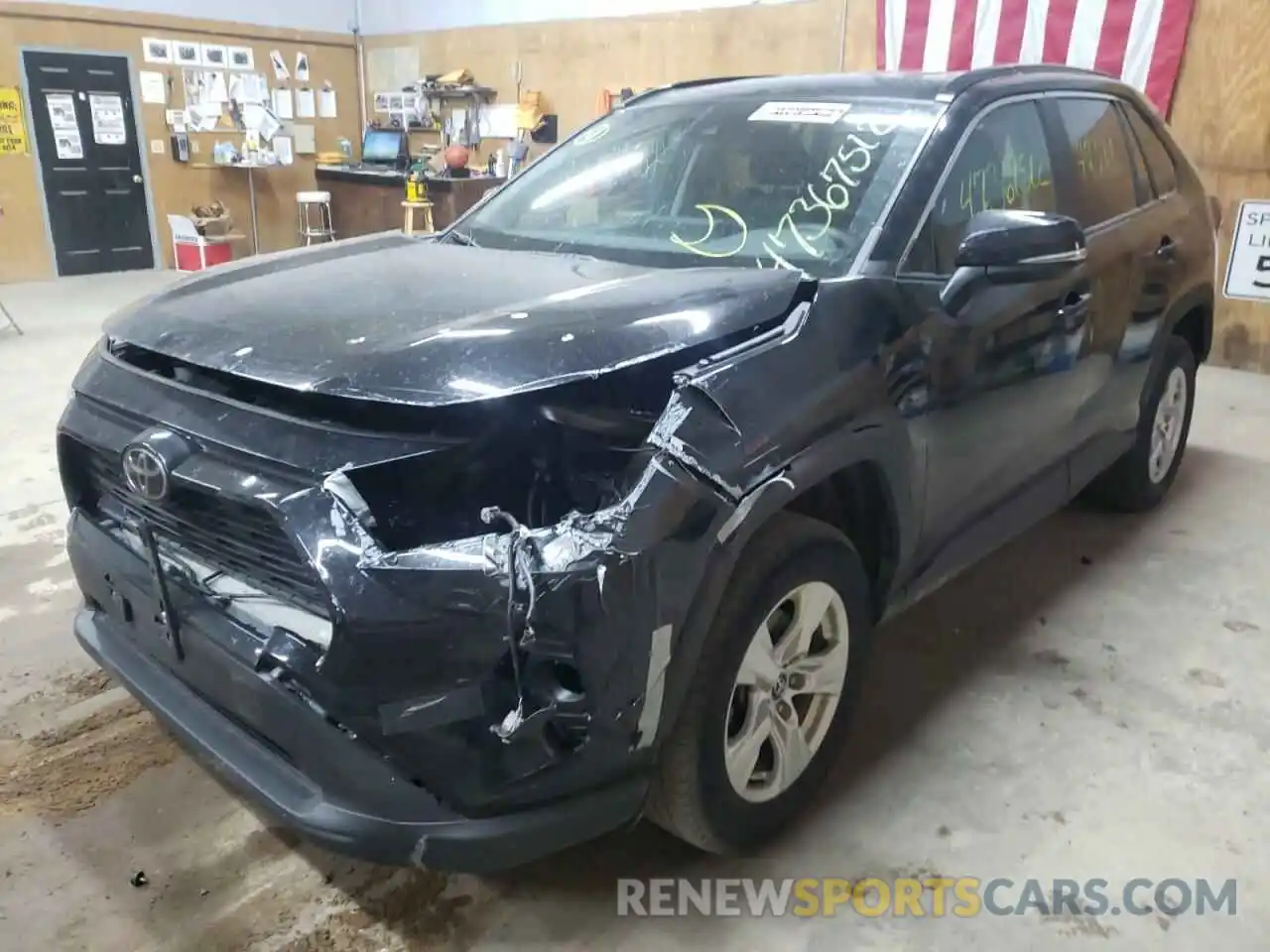 2 Photograph of a damaged car 2T3P1RFV6MW149839 TOYOTA RAV4 2021