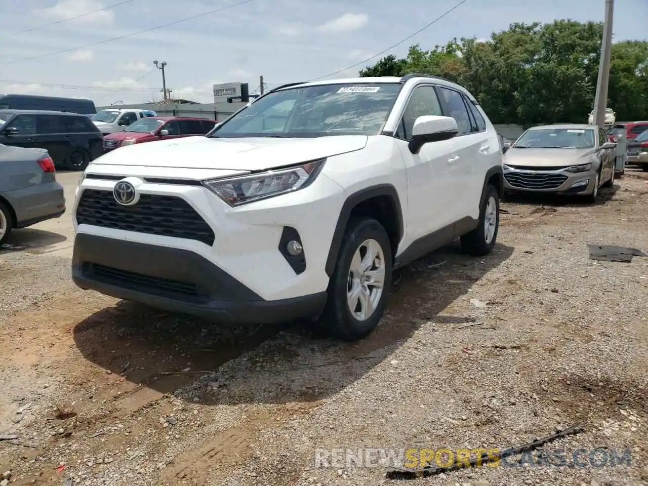 2 Photograph of a damaged car 2T3P1RFV6MW151588 TOYOTA RAV4 2021