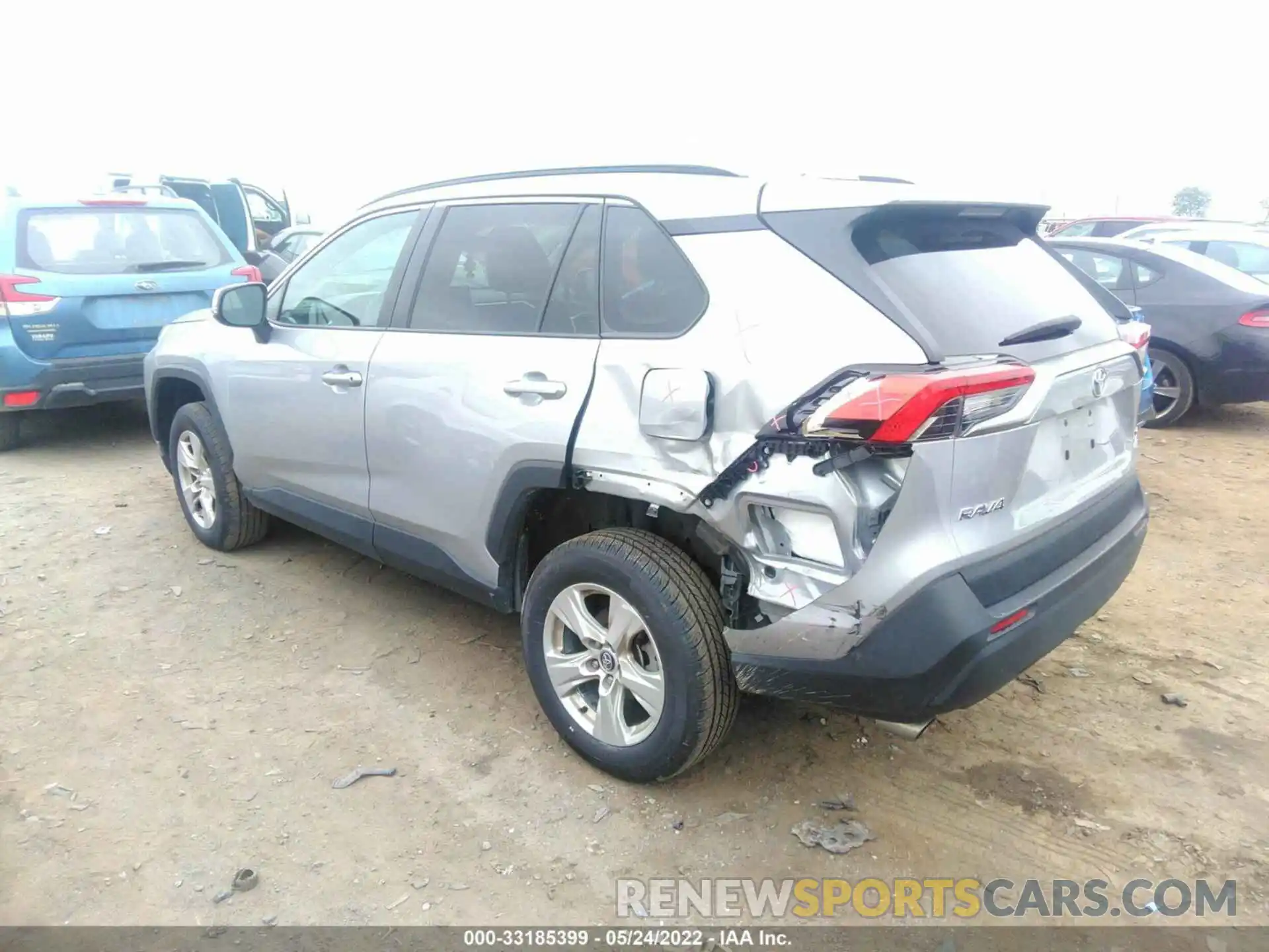 3 Photograph of a damaged car 2T3P1RFV6MW154684 TOYOTA RAV4 2021