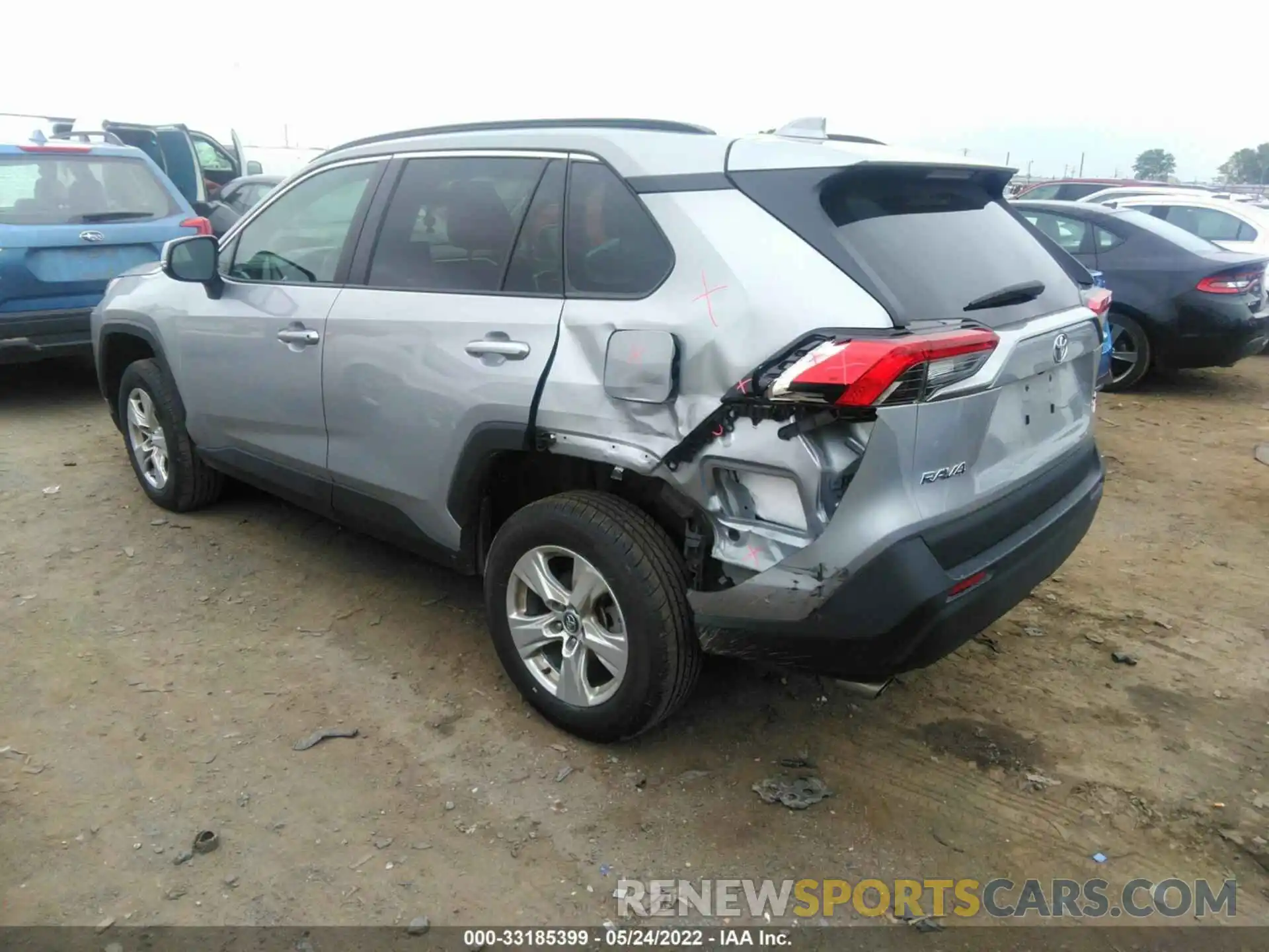 6 Photograph of a damaged car 2T3P1RFV6MW154684 TOYOTA RAV4 2021