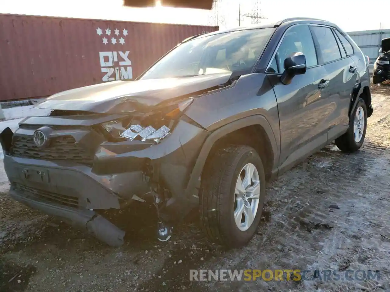 2 Photograph of a damaged car 2T3P1RFV6MW156029 TOYOTA RAV4 2021