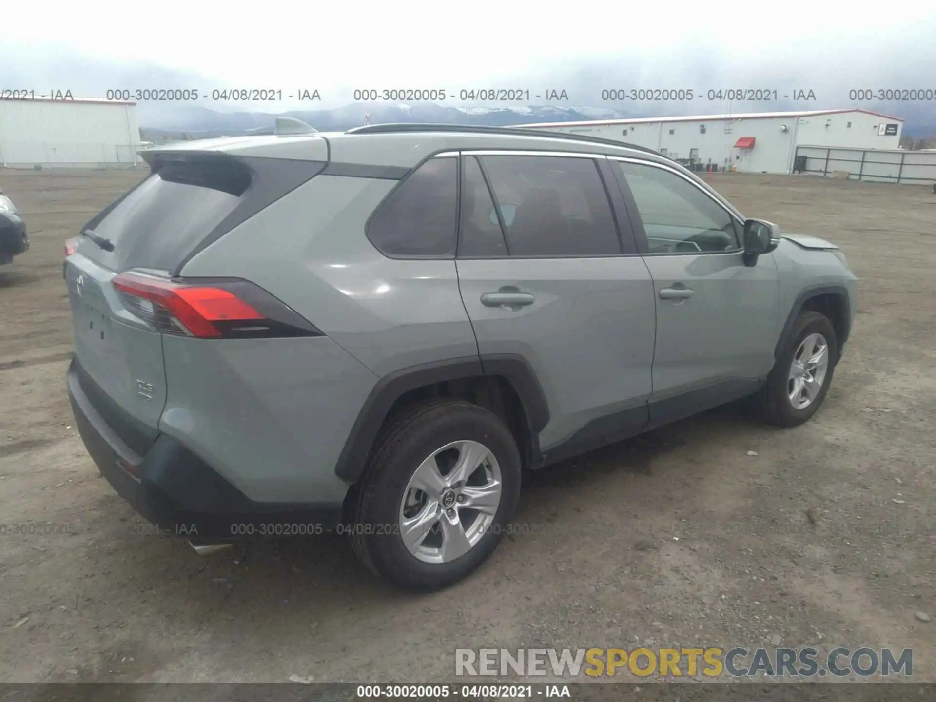 4 Фотография поврежденного автомобиля 2T3P1RFV6MW157813 TOYOTA RAV4 2021