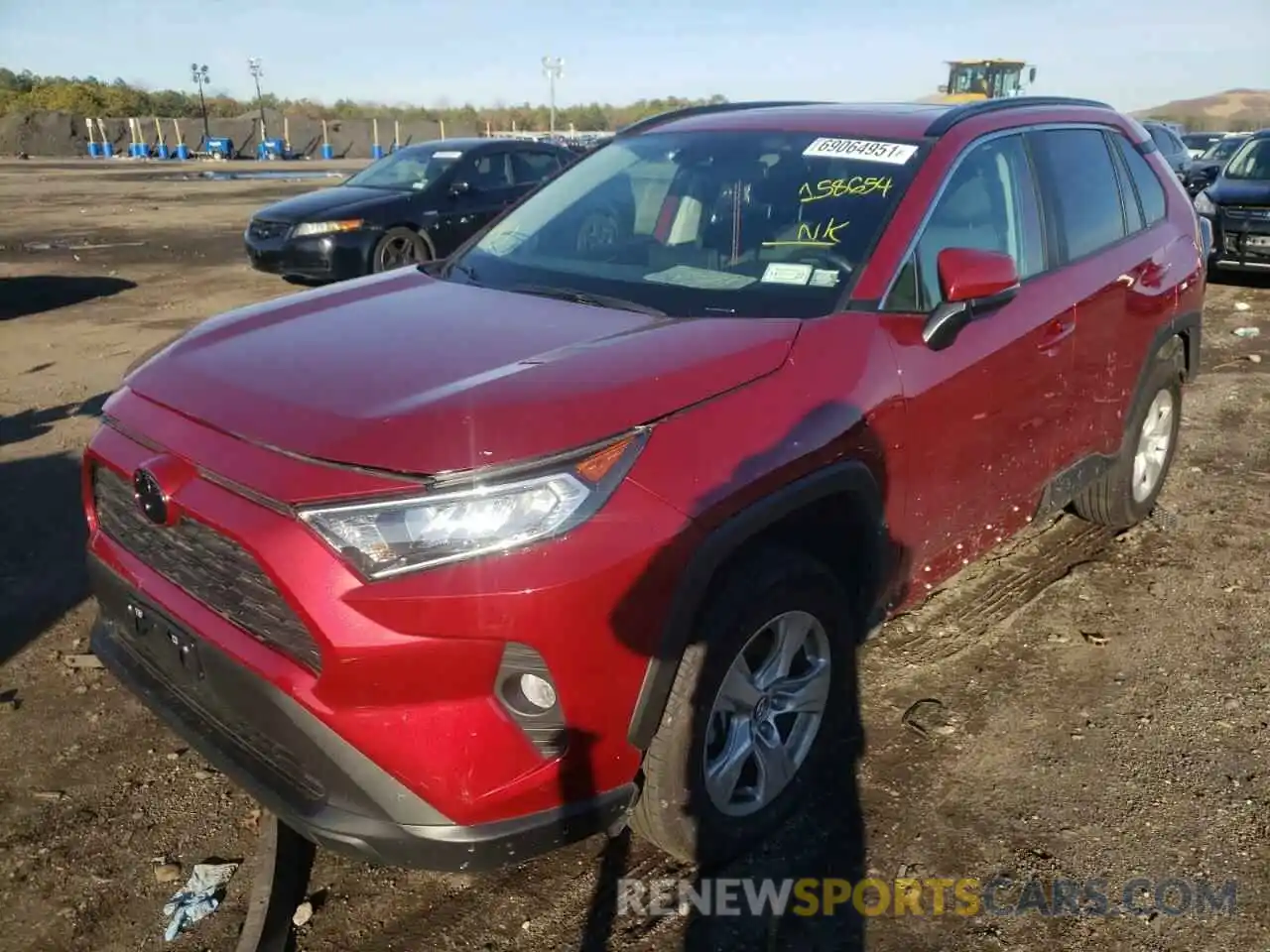 2 Photograph of a damaged car 2T3P1RFV6MW158654 TOYOTA RAV4 2021