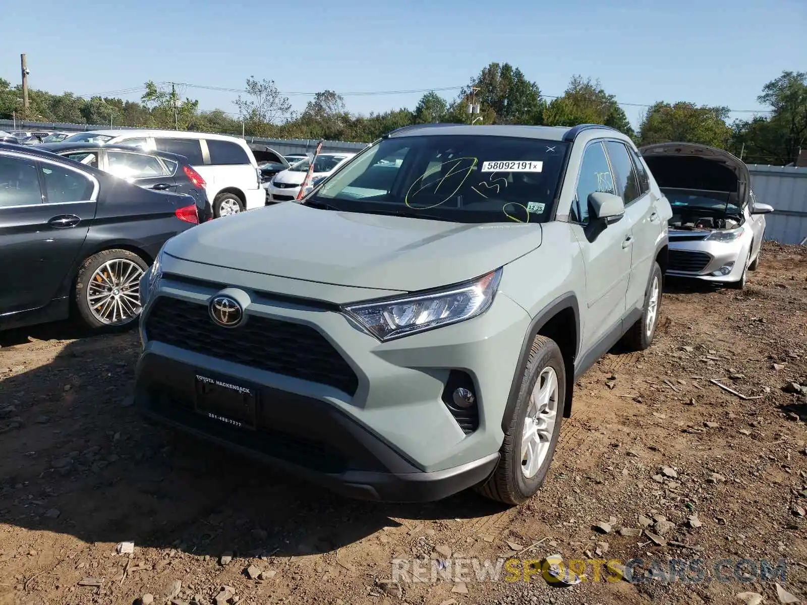 2 Photograph of a damaged car 2T3P1RFV6MW169217 TOYOTA RAV4 2021