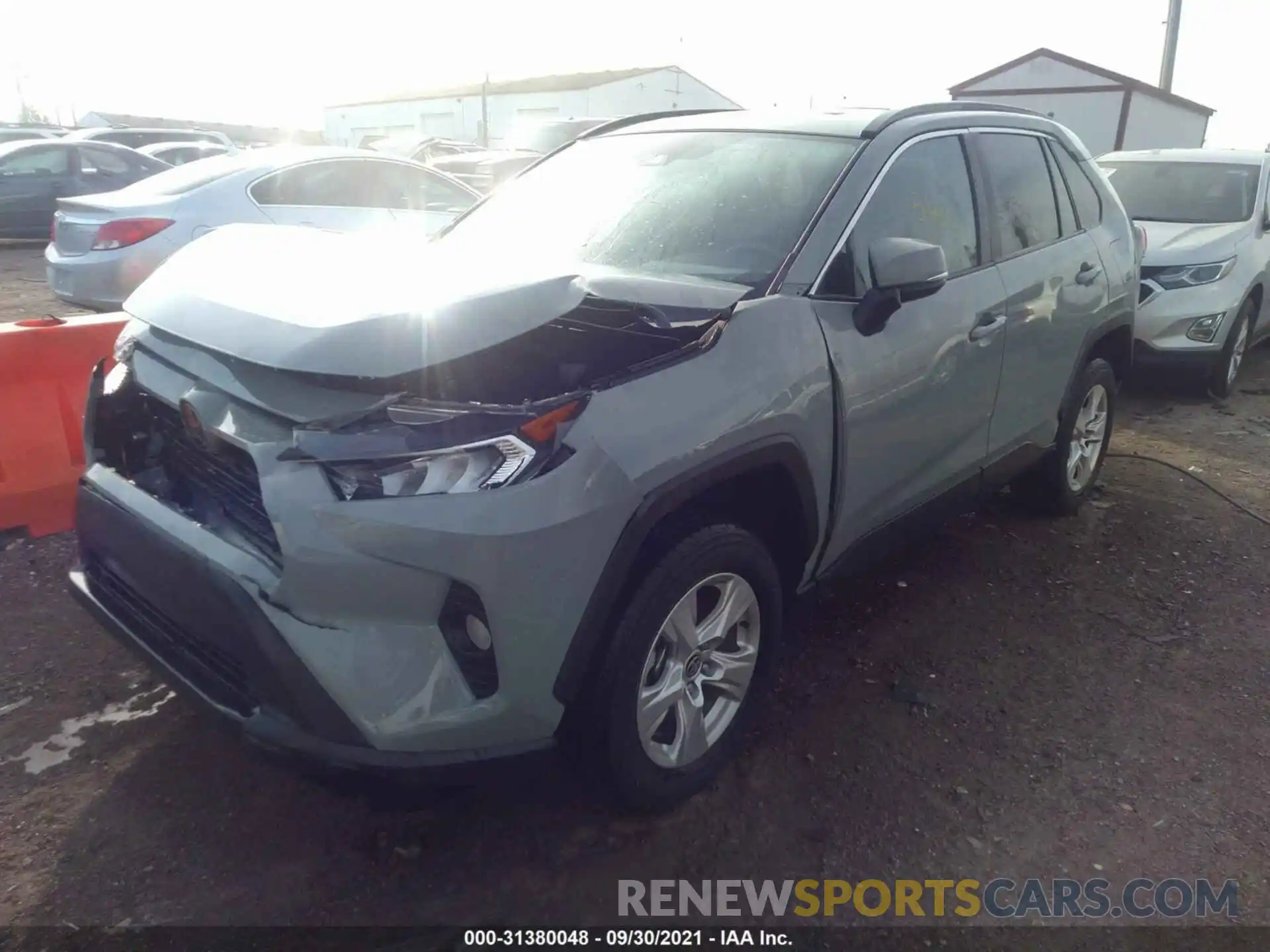 2 Photograph of a damaged car 2T3P1RFV6MW171016 TOYOTA RAV4 2021