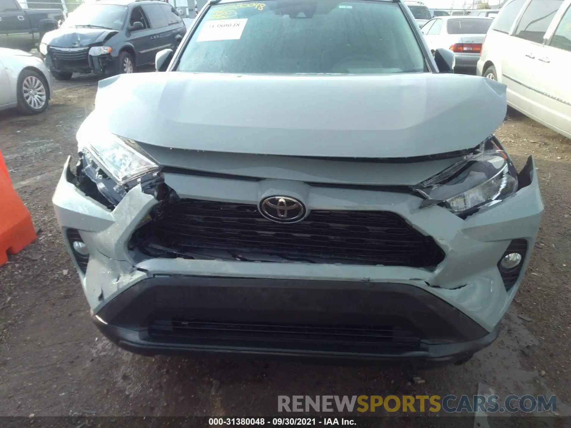 6 Photograph of a damaged car 2T3P1RFV6MW171016 TOYOTA RAV4 2021