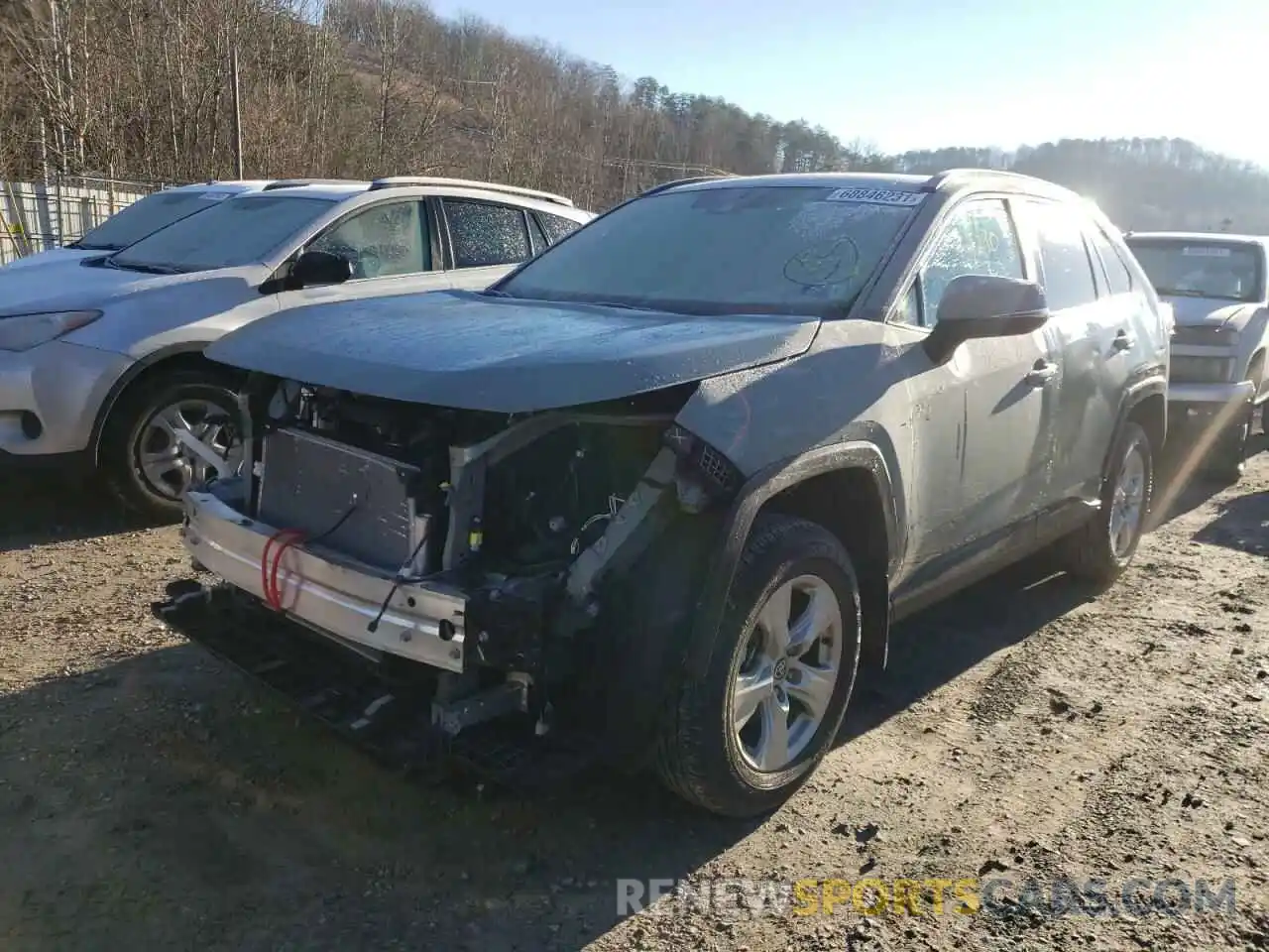 2 Photograph of a damaged car 2T3P1RFV6MW171825 TOYOTA RAV4 2021