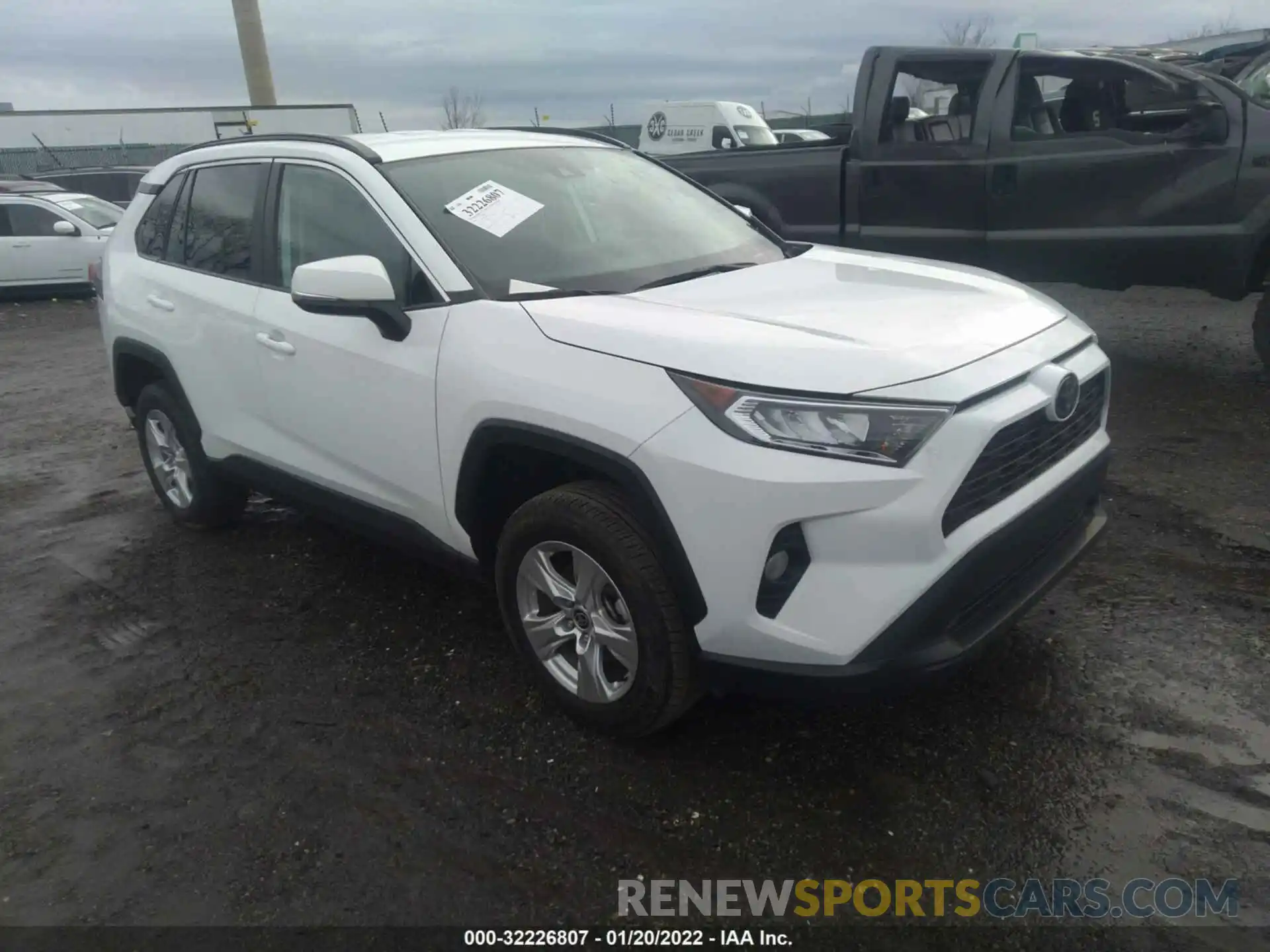 1 Фотография поврежденного автомобиля 2T3P1RFV6MW186759 TOYOTA RAV4 2021