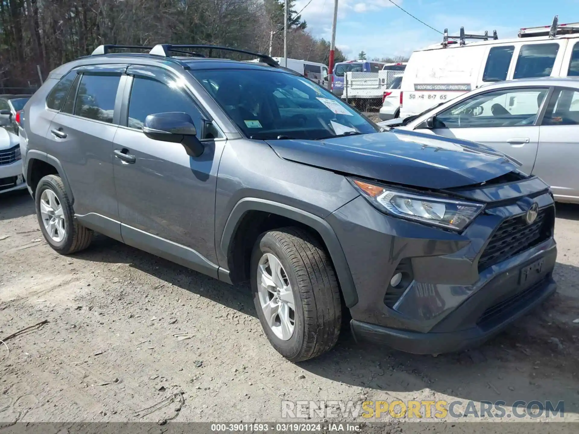 1 Photograph of a damaged car 2T3P1RFV6MW189032 TOYOTA RAV4 2021