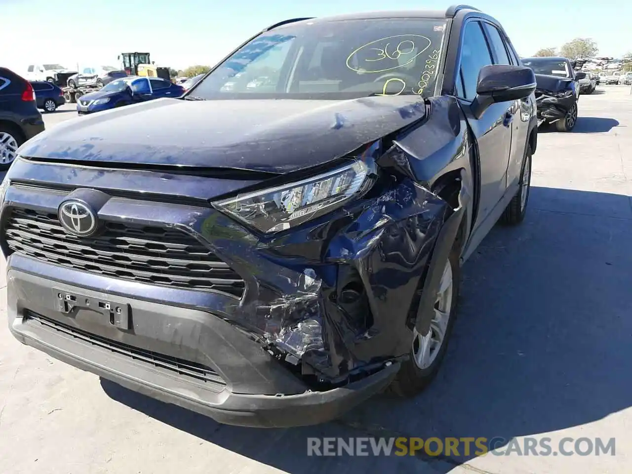 9 Photograph of a damaged car 2T3P1RFV6MW191816 TOYOTA RAV4 2021