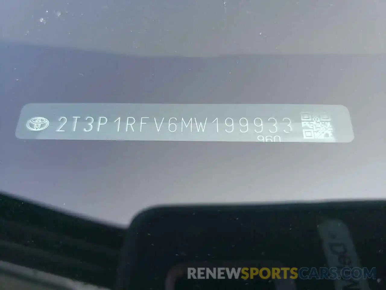 13 Фотография поврежденного автомобиля 2T3P1RFV6MW199933 TOYOTA RAV4 2021