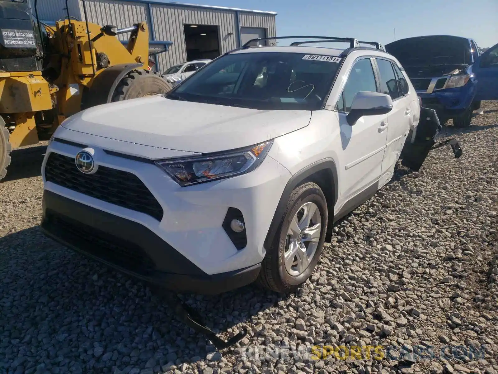 2 Photograph of a damaged car 2T3P1RFV6MW216343 TOYOTA RAV4 2021