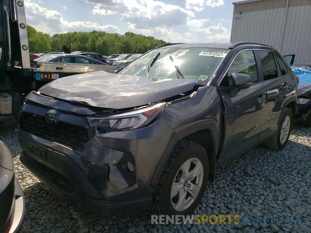 2 Photograph of a damaged car 2T3P1RFV6MW241324 TOYOTA RAV4 2021