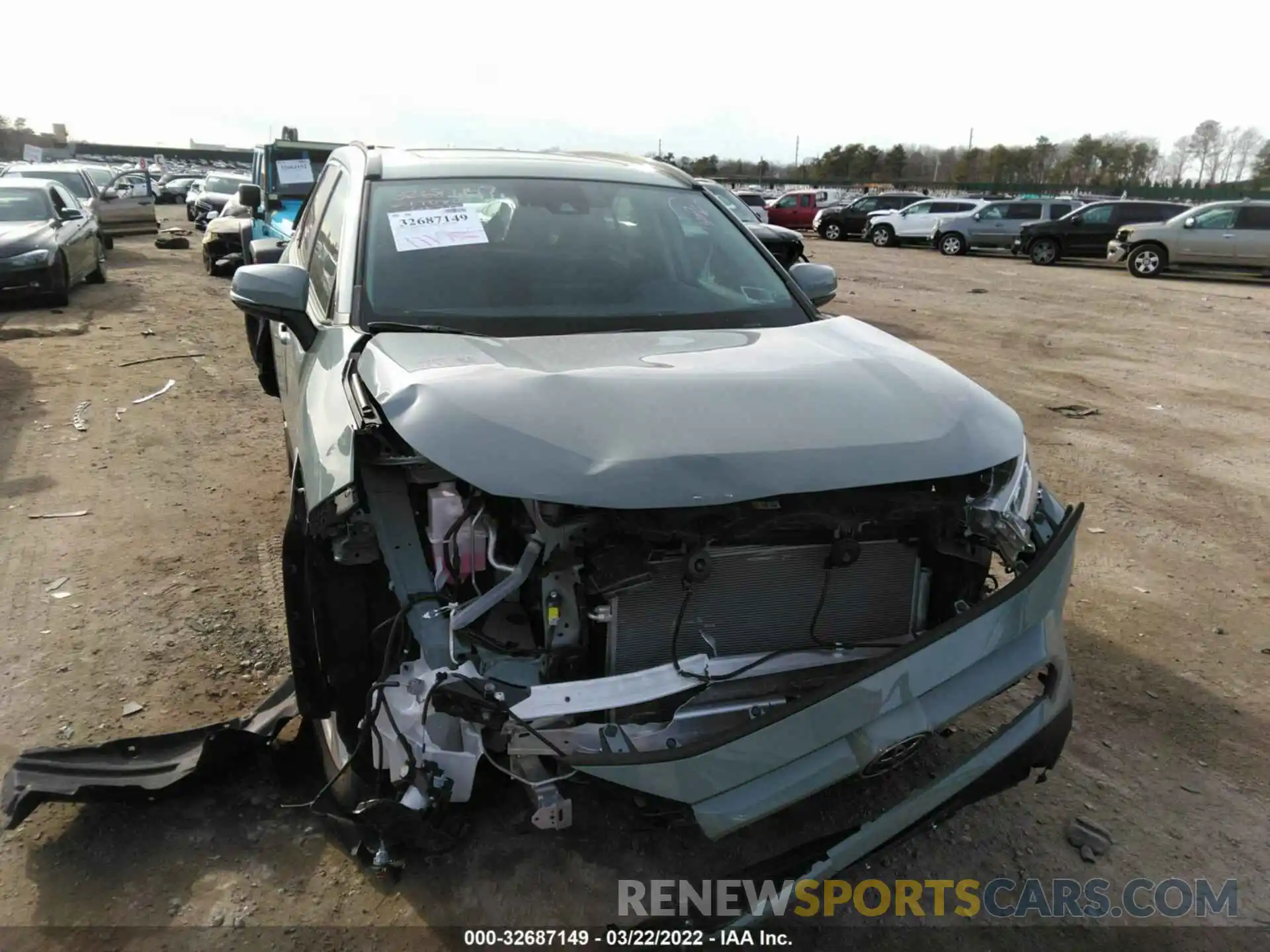 6 Photograph of a damaged car 2T3P1RFV6MW242988 TOYOTA RAV4 2021