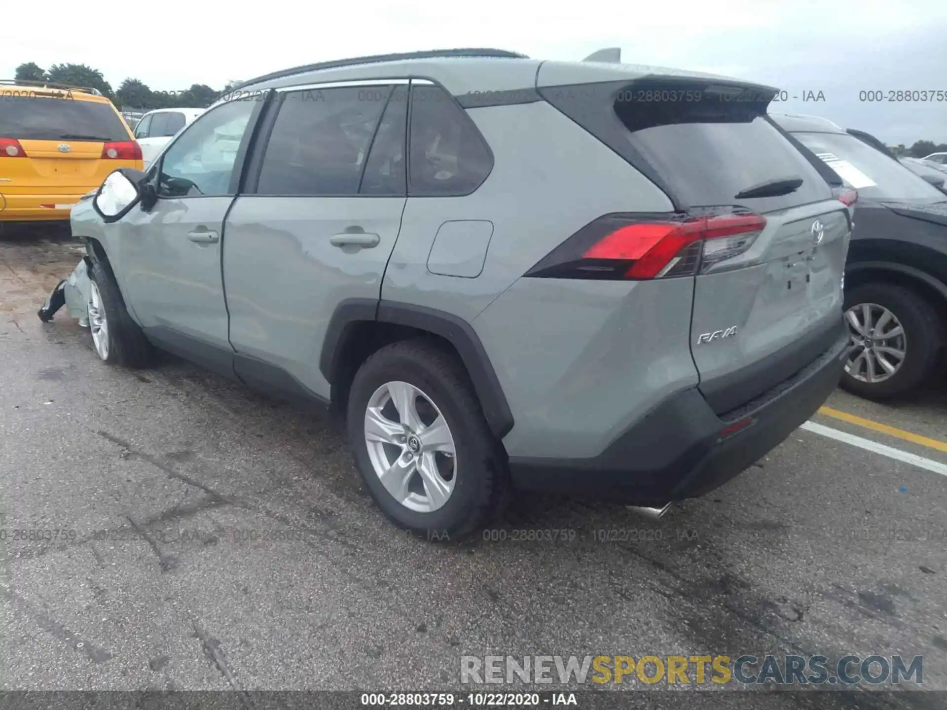 3 Photograph of a damaged car 2T3P1RFV7MC142660 TOYOTA RAV4 2021