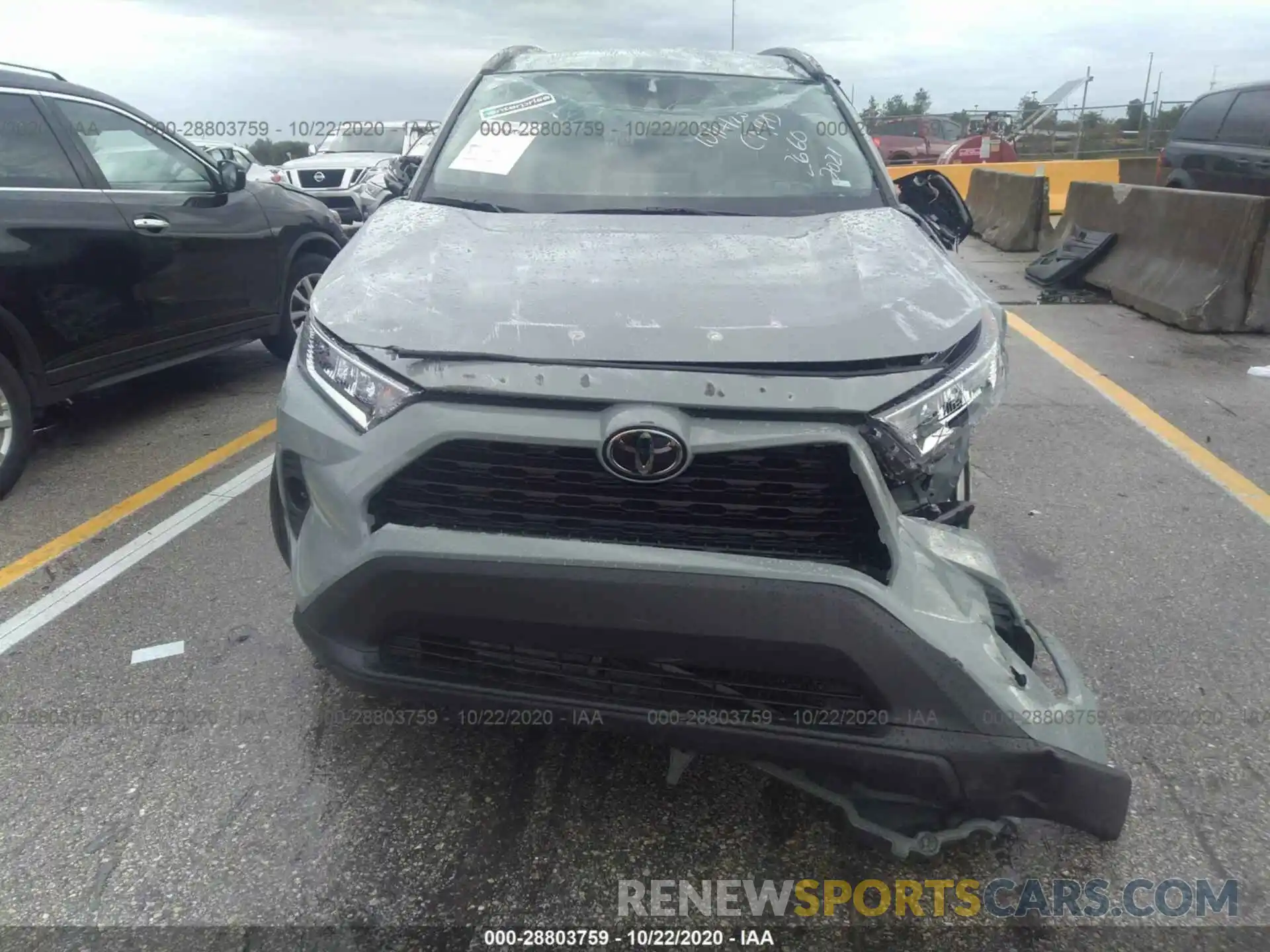 6 Photograph of a damaged car 2T3P1RFV7MC142660 TOYOTA RAV4 2021