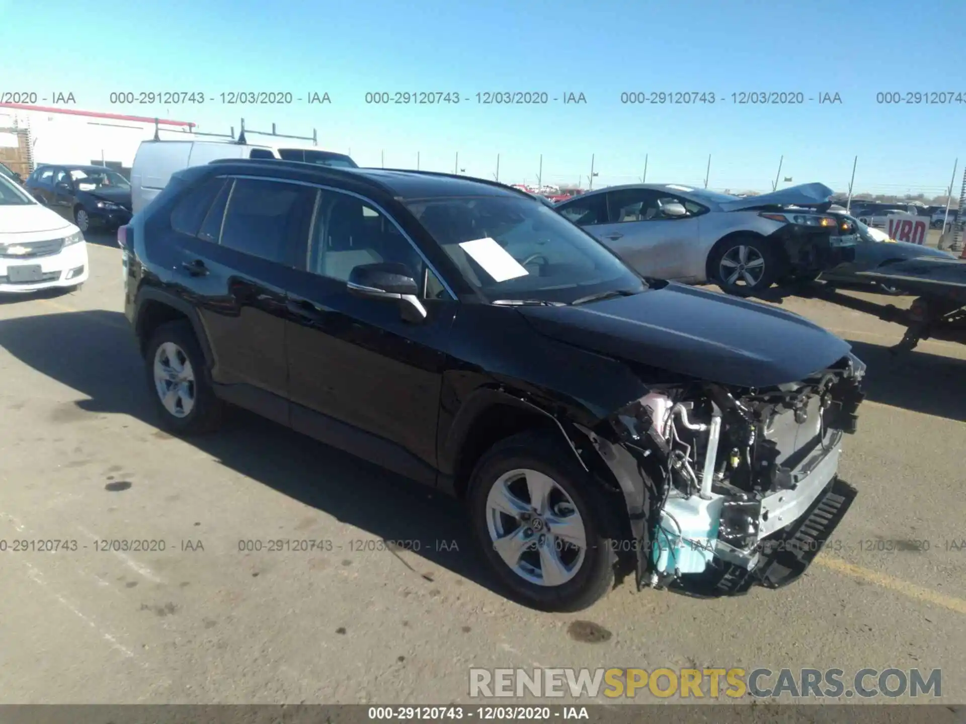 1 Photograph of a damaged car 2T3P1RFV7MC143467 TOYOTA RAV4 2021